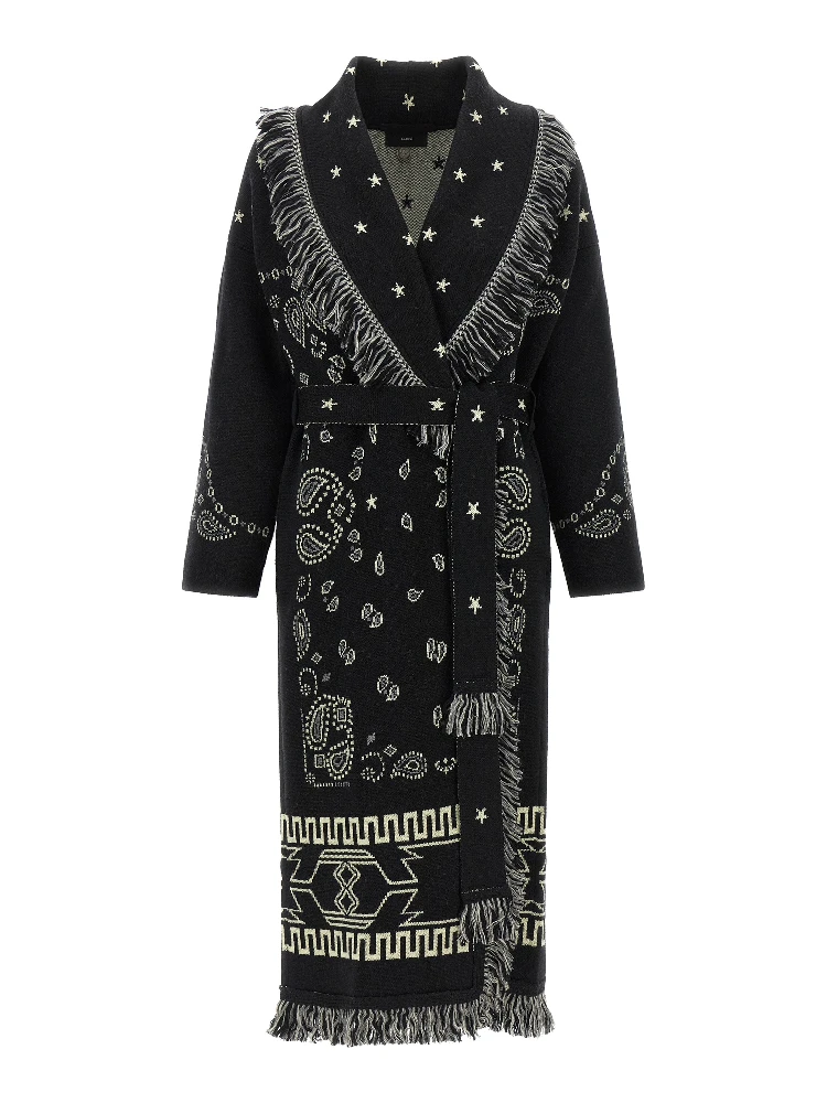 Black Virgin Wool Coat