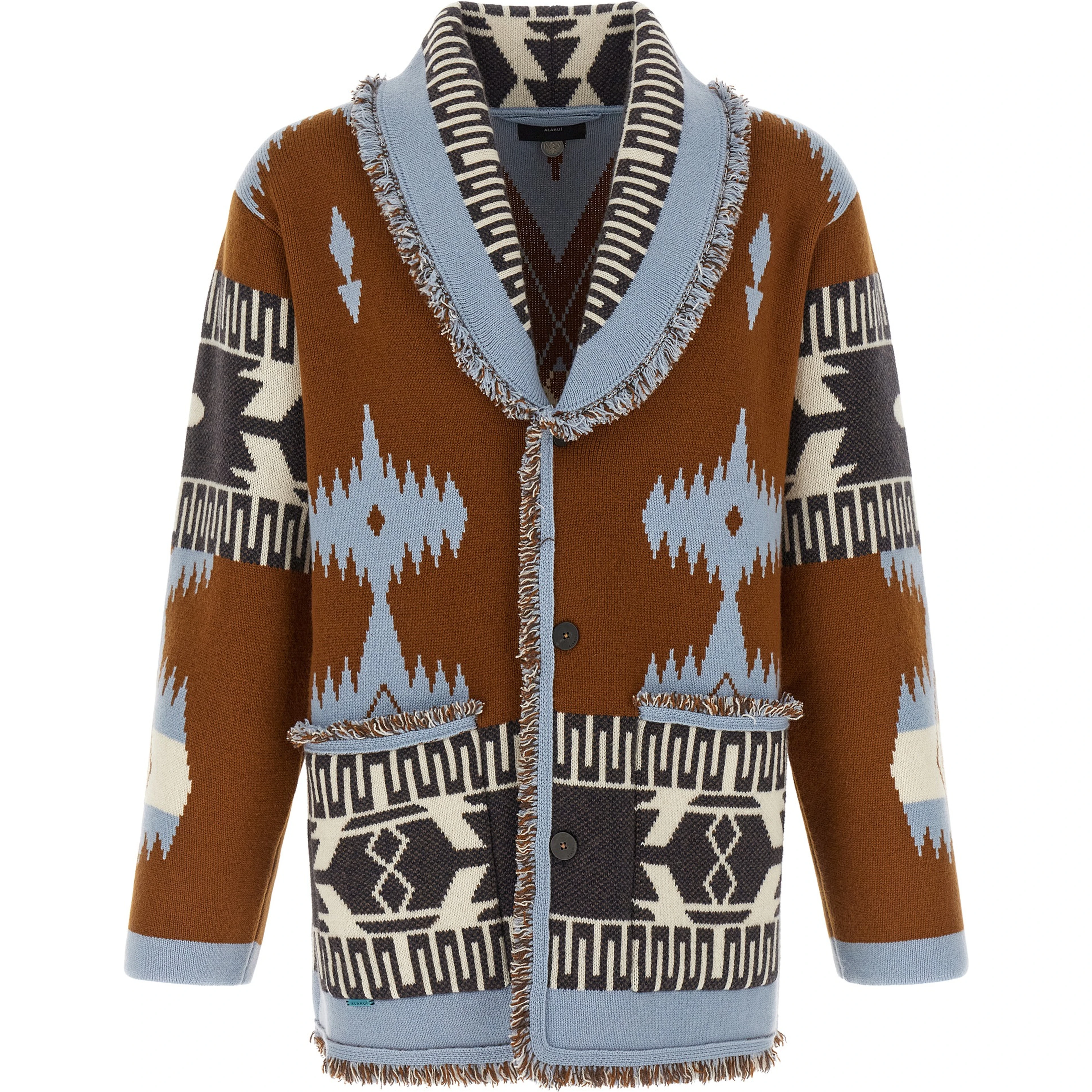 Multicolor Cashmere Cardigan
