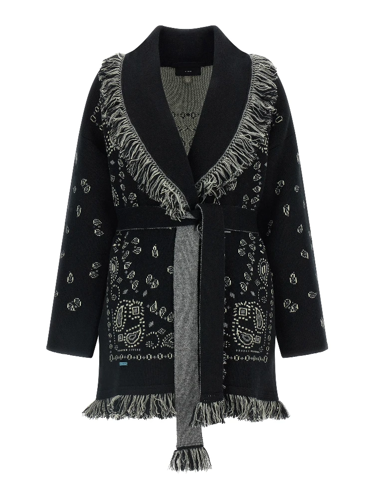 Black Cashmere Cardigan