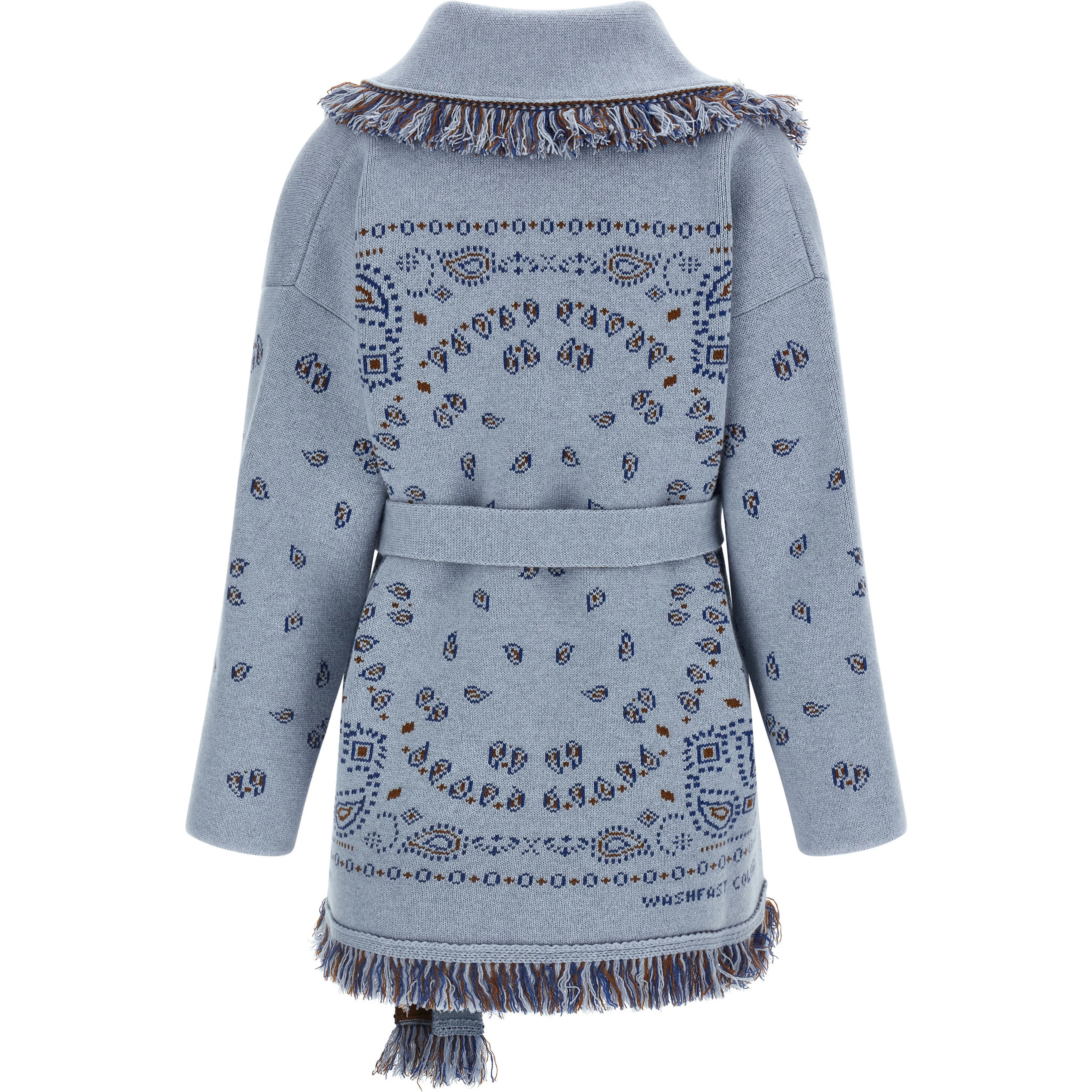 Blue Cashmere Cardigan