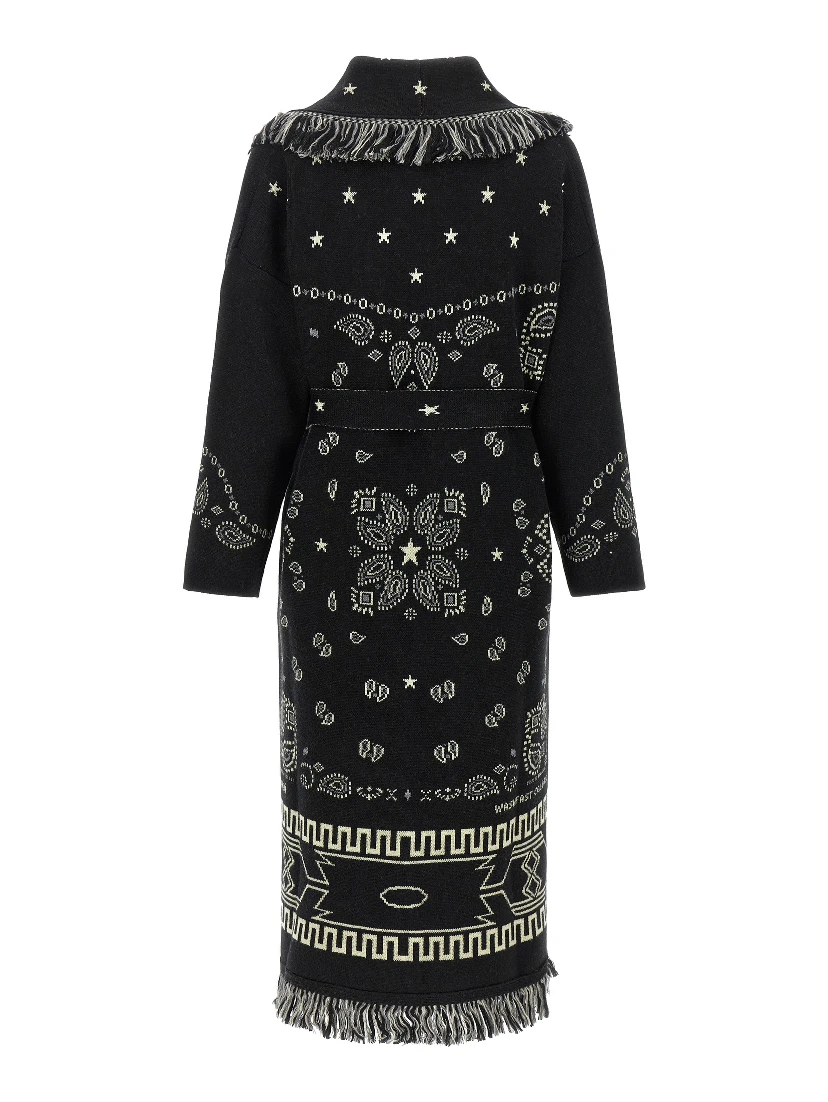 Black Virgin Wool Coat