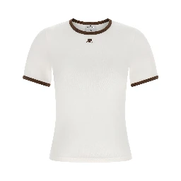 Brown Cotton T-Shirt