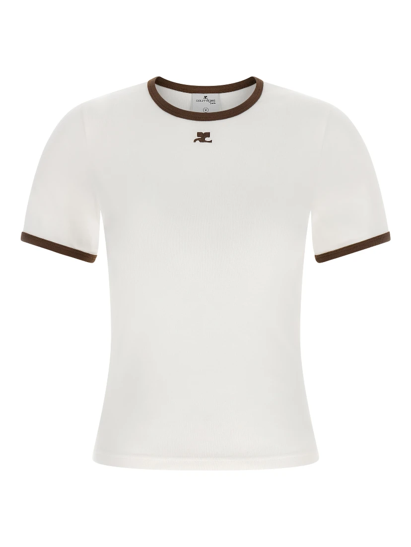 Brown Cotton T-Shirt