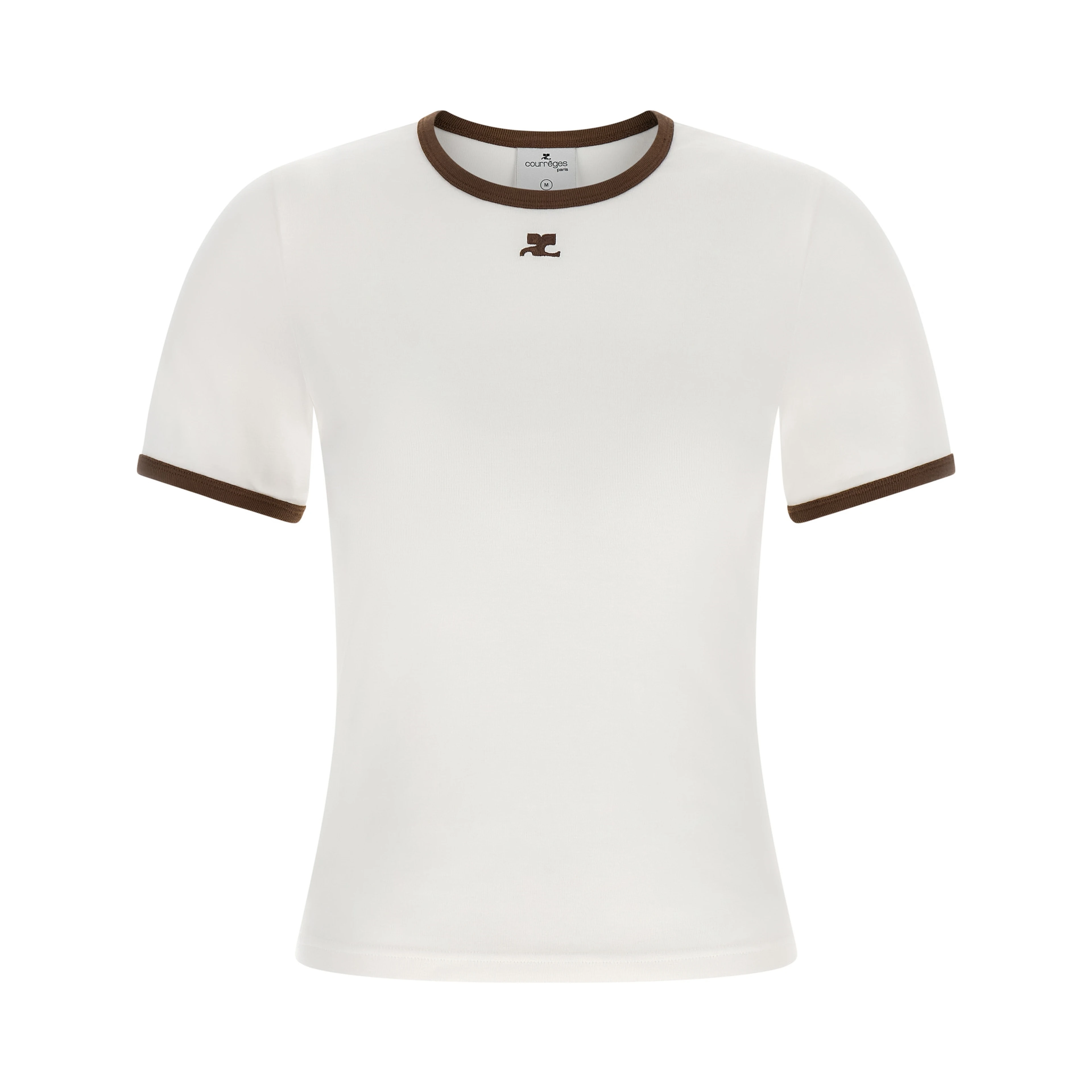 Brown Cotton T-Shirt