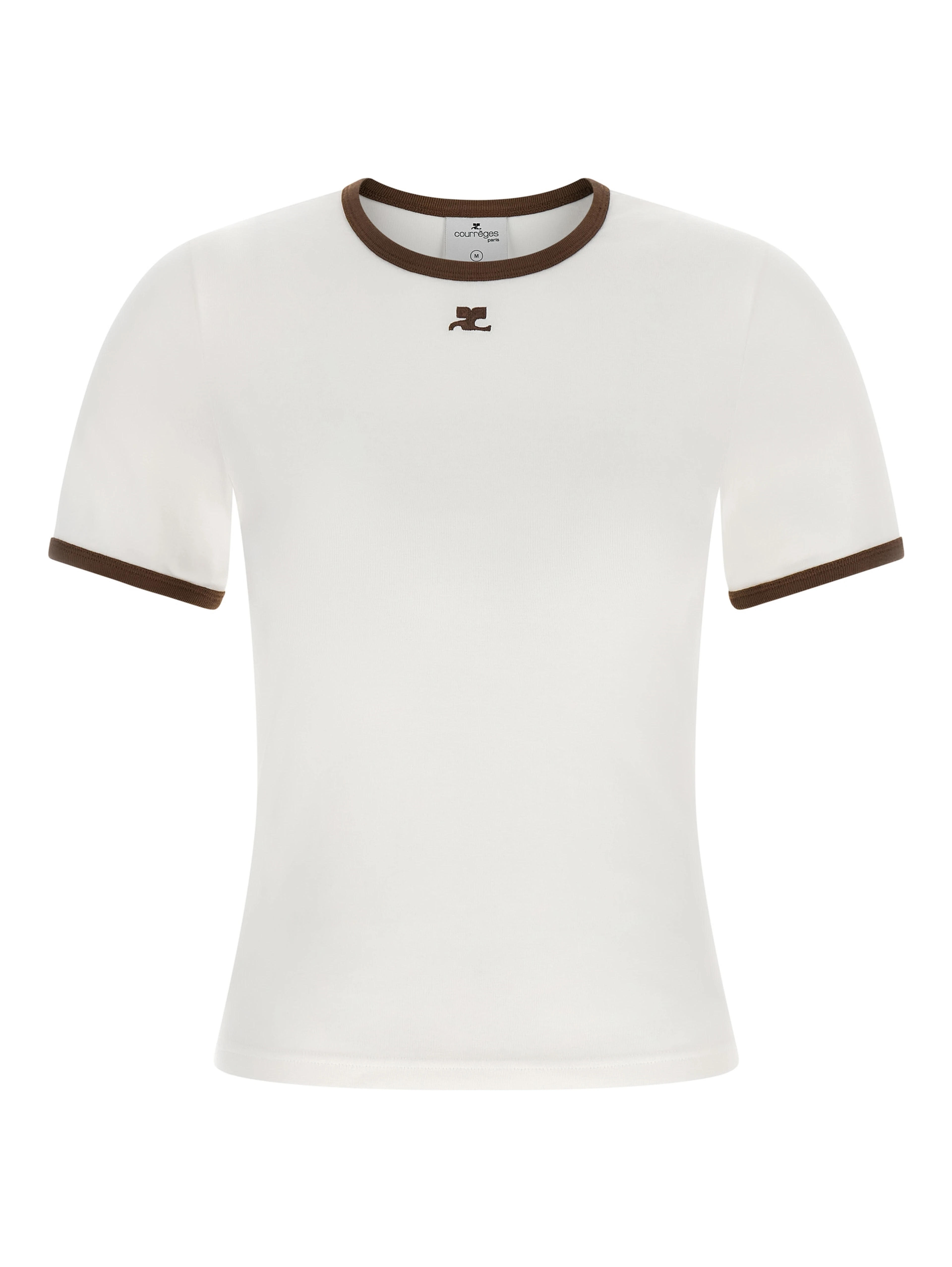 Brown Cotton T-Shirt