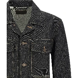 Blue Cotton Denim Jacket