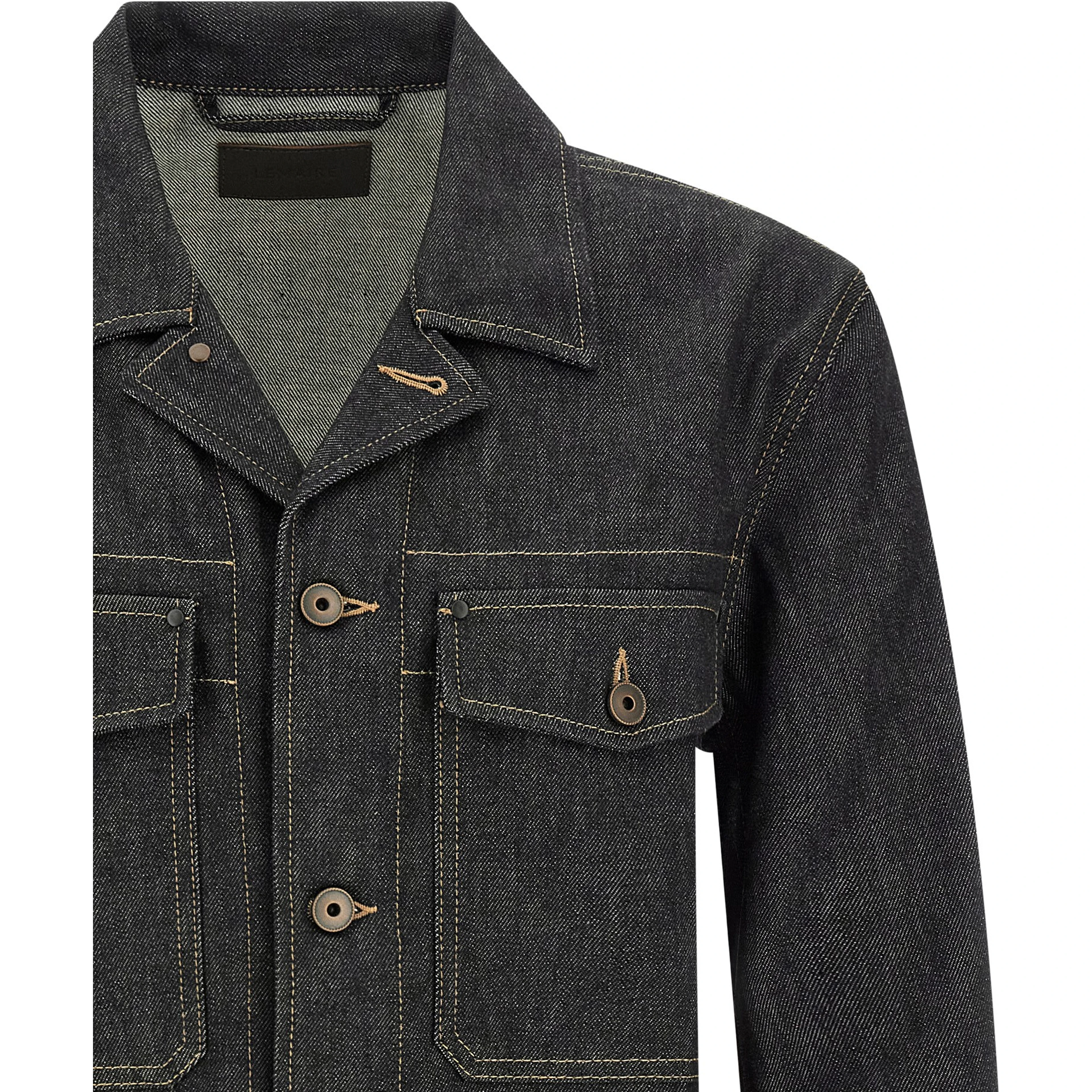 Blue Cotton Denim Jacket