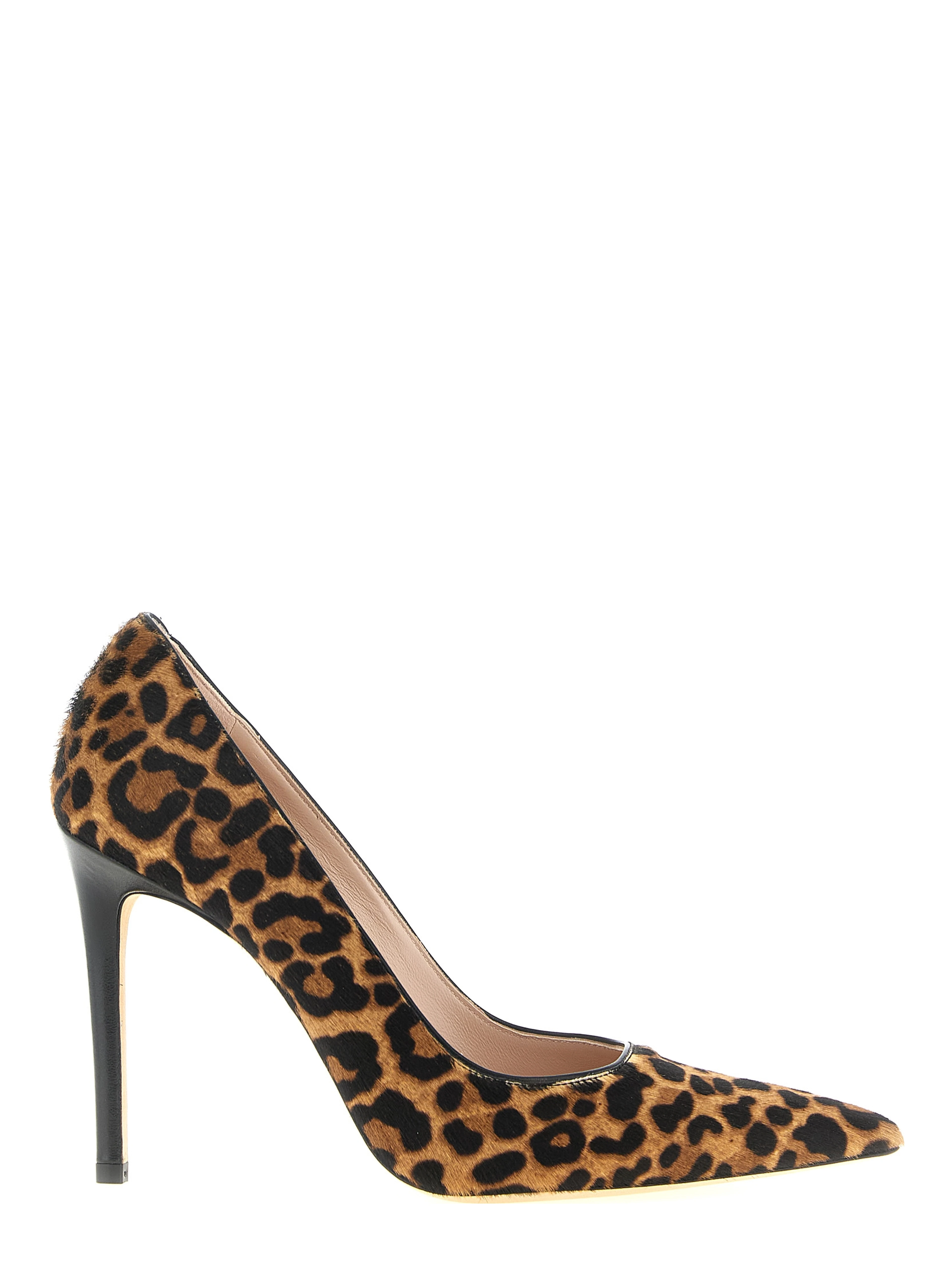 Multicolor Calfskin High Heel Pumps