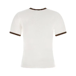 Brown Cotton T-Shirt
