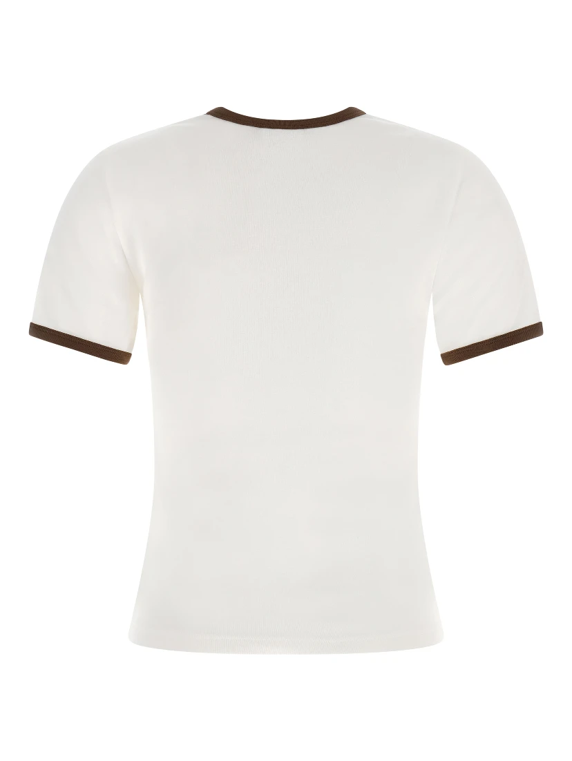 Brown Cotton T-Shirt