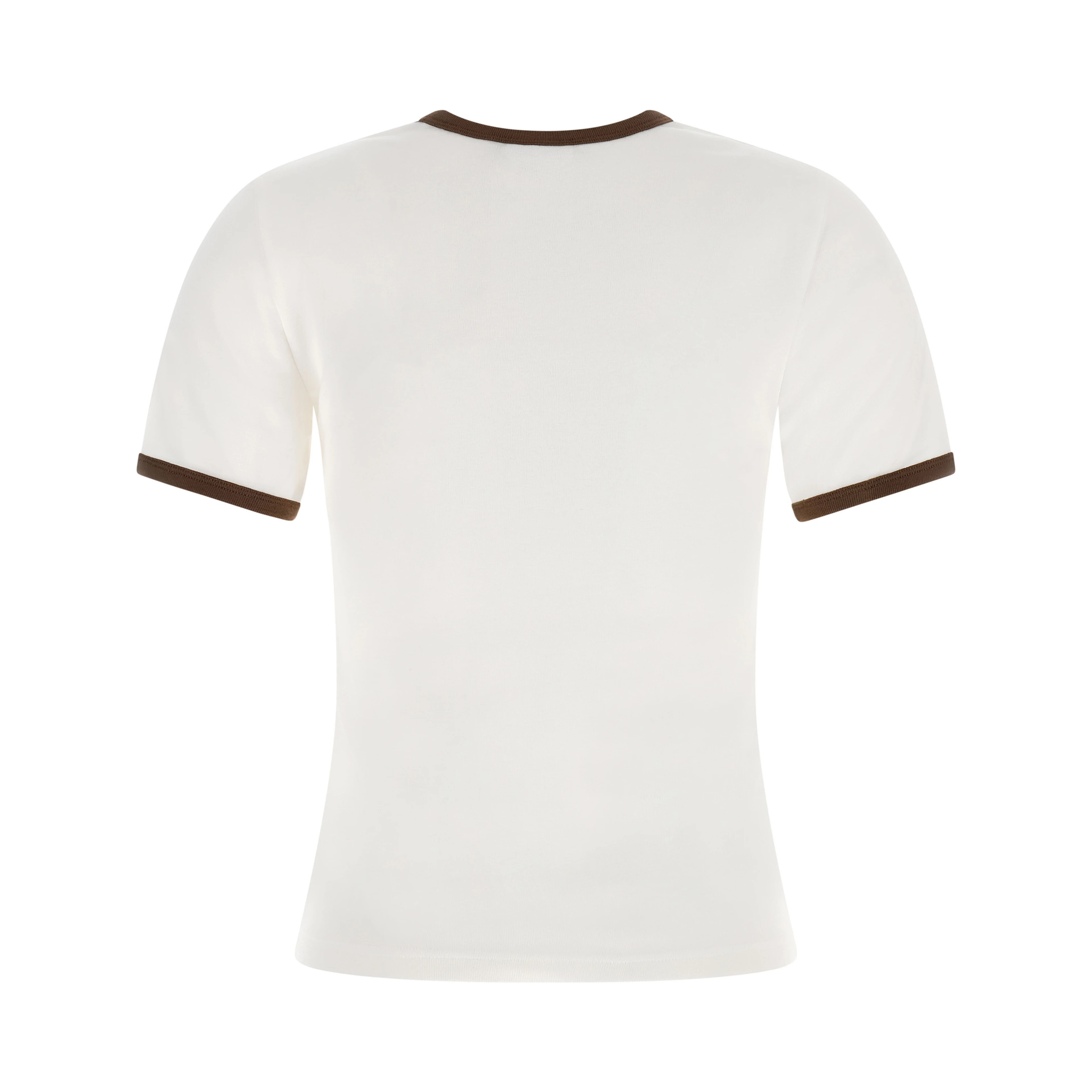 Brown Cotton T-Shirt