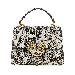 Gray Calfskin Handbag