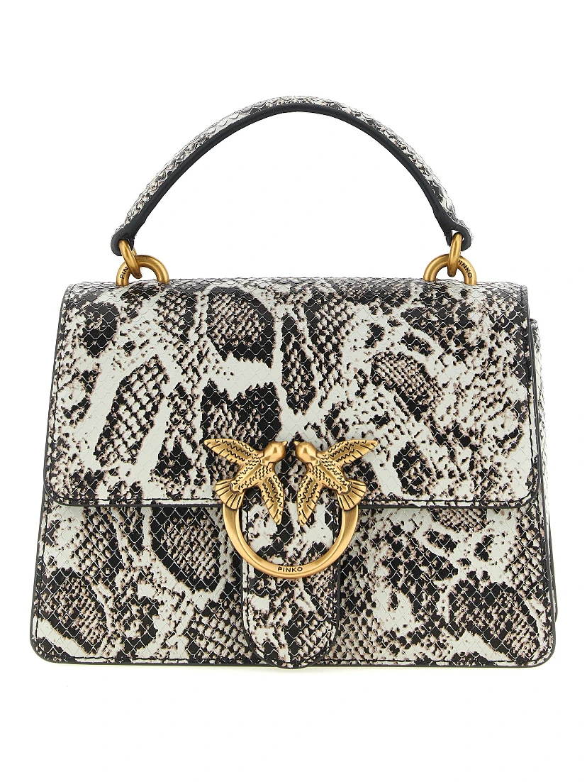 Gray Calfskin Handbag