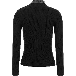 Black Viscose Cardigan