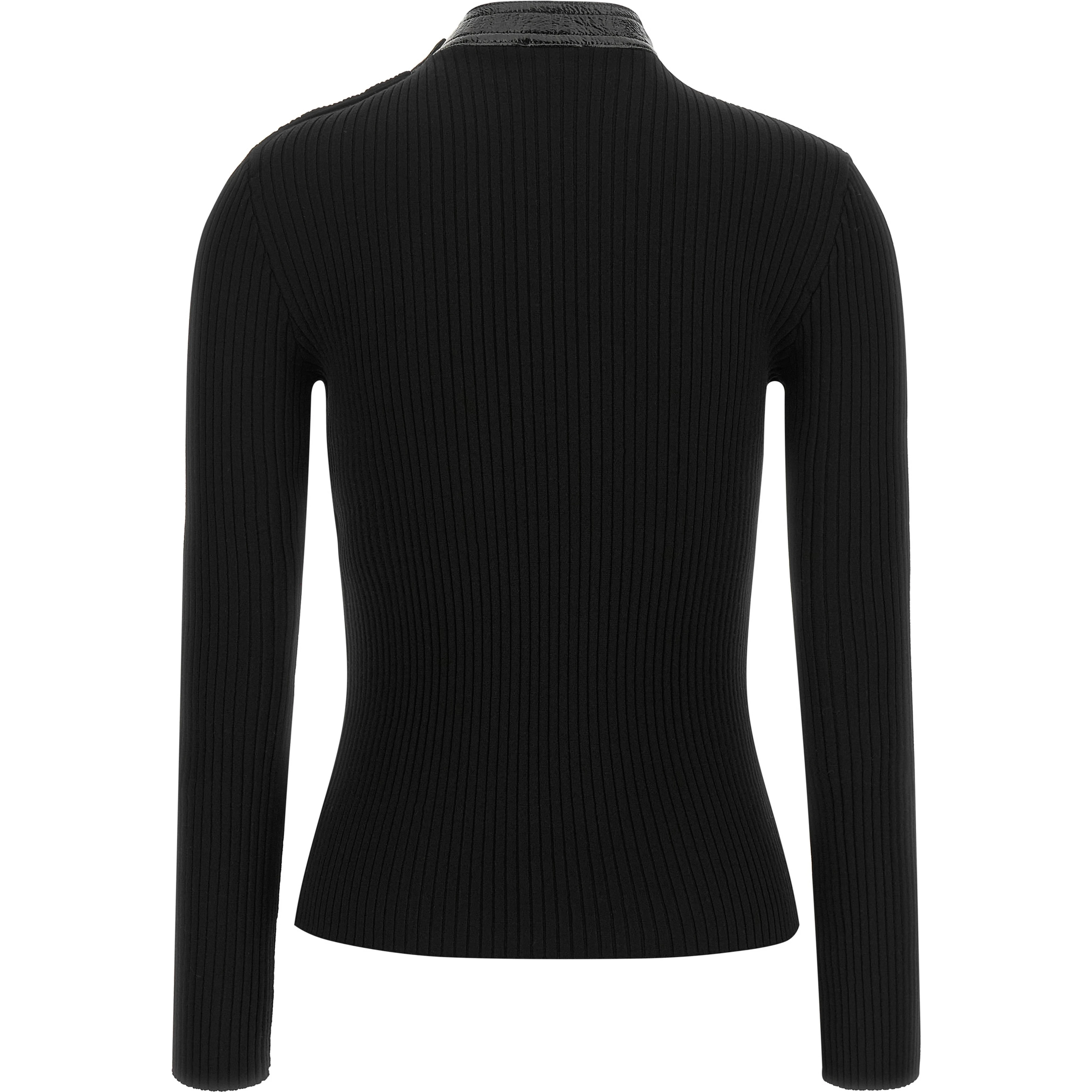 Black Viscose Cardigan