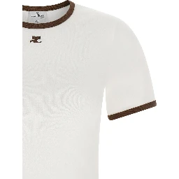 Brown Cotton T-Shirt