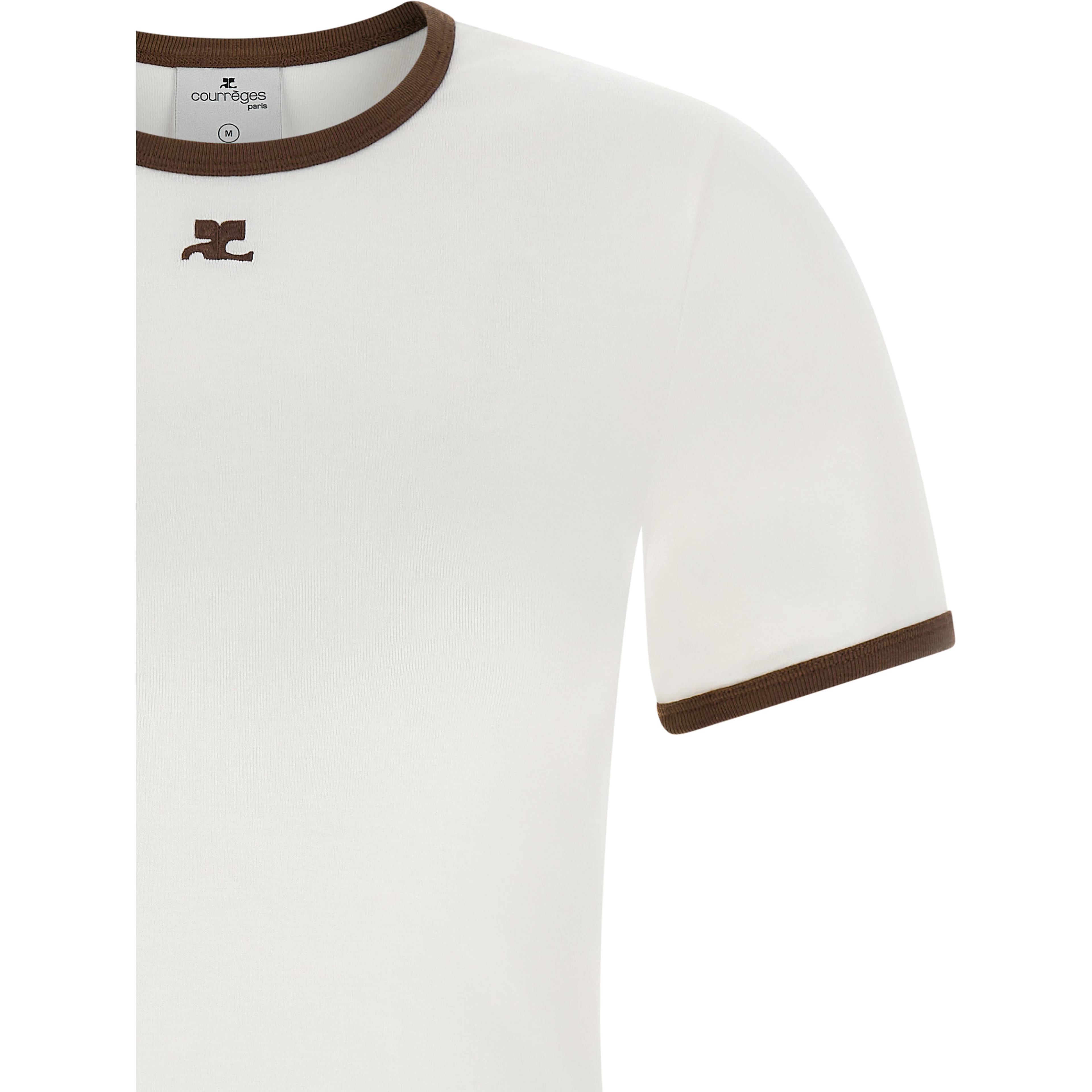 Brown Cotton T-Shirt