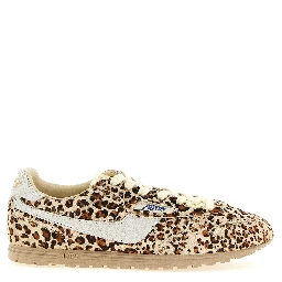 Multicolor Cowhide Low Top Sneakers
