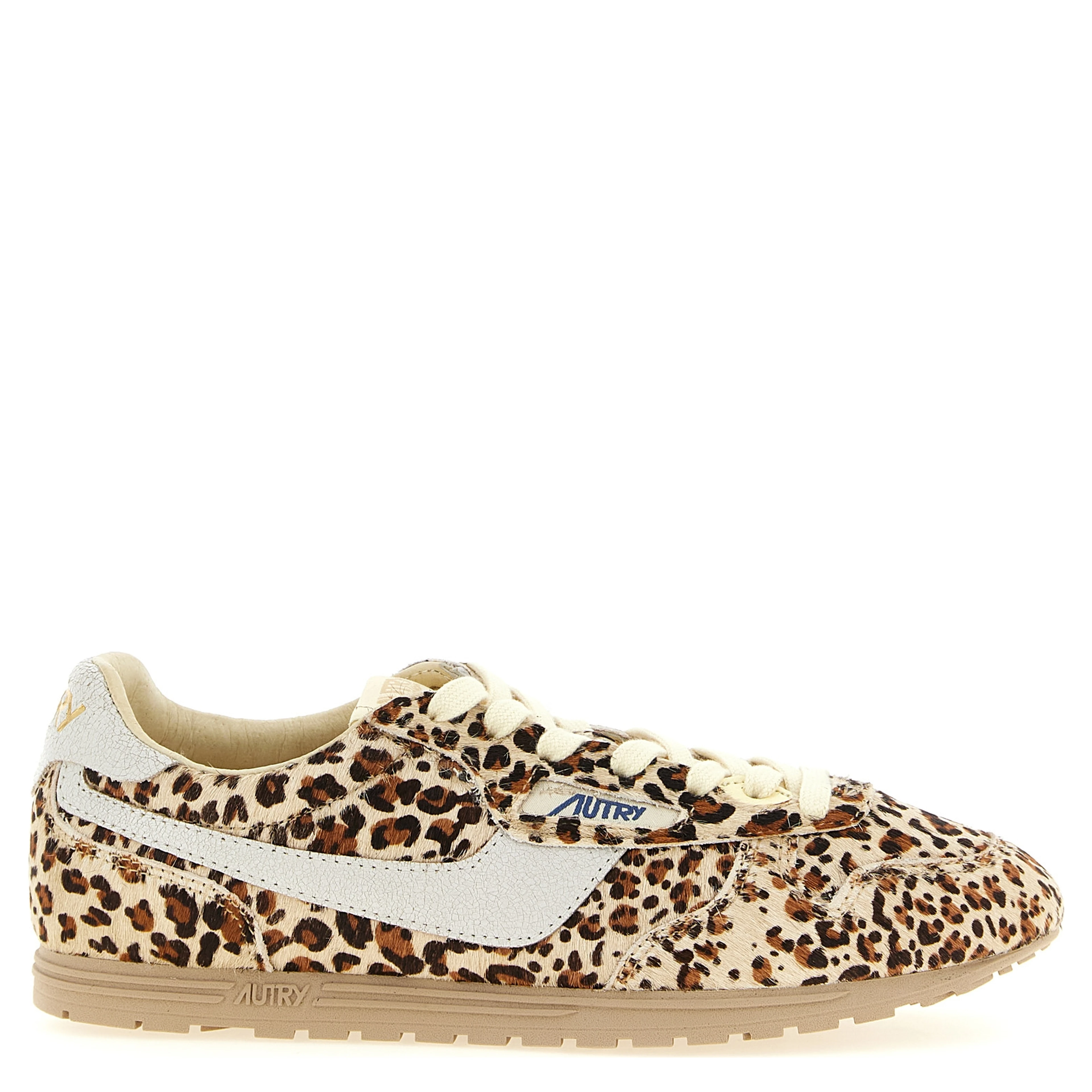 Multicolor Cowhide Low Top Sneakers