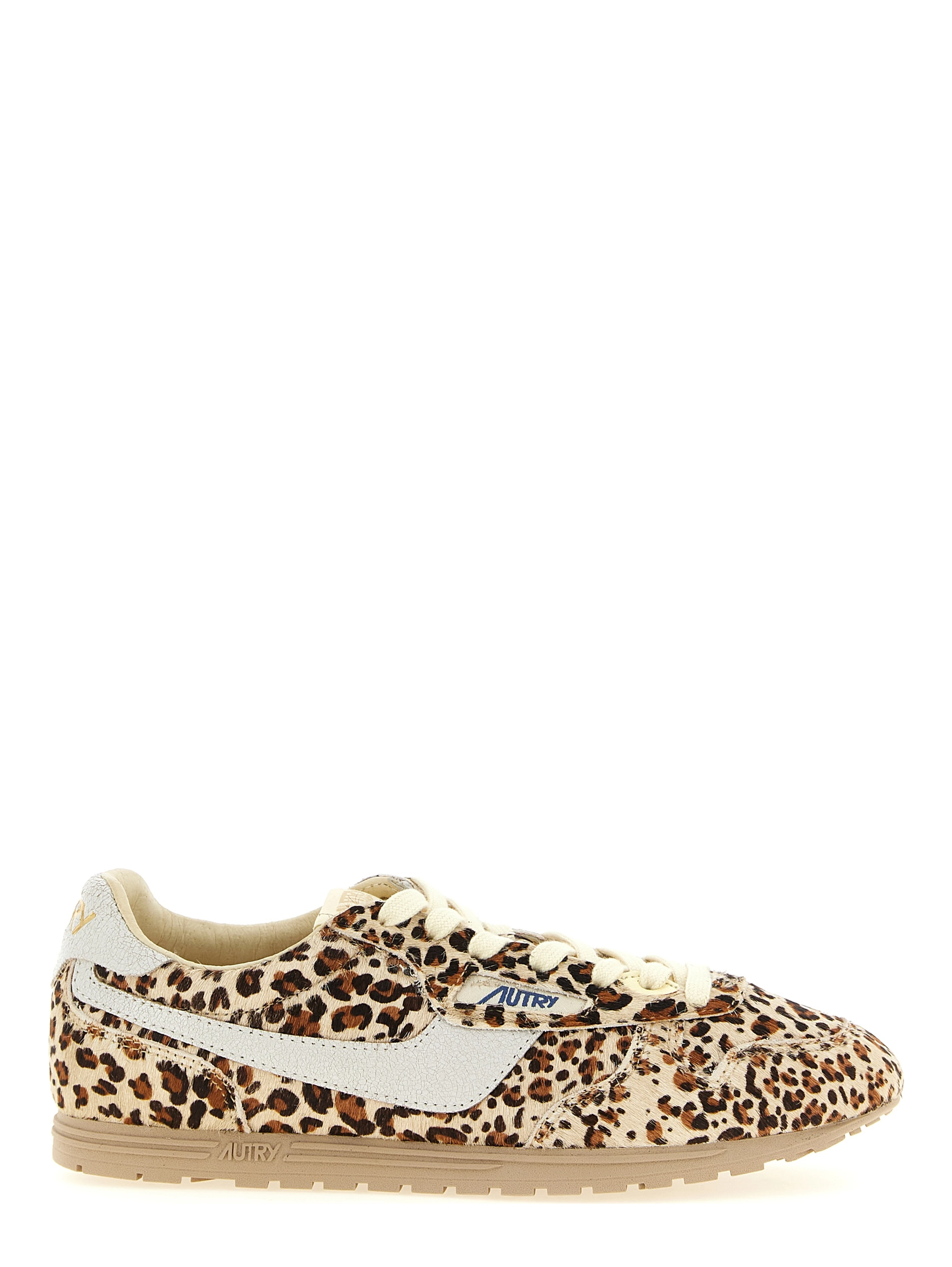 Multicolor Cowhide Low Top Sneakers
