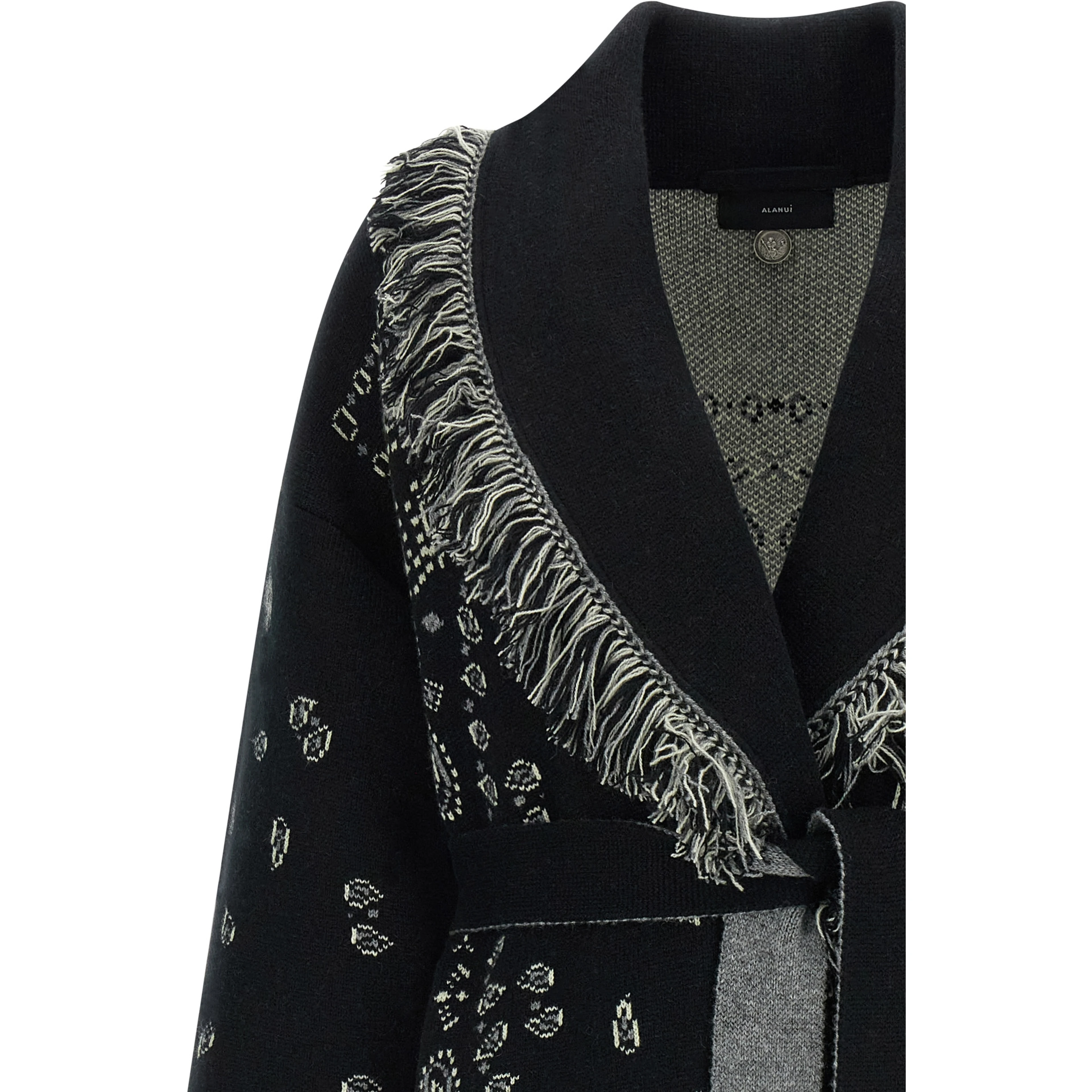 Black Cashmere Cardigan