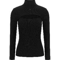 Black Viscose Cardigan