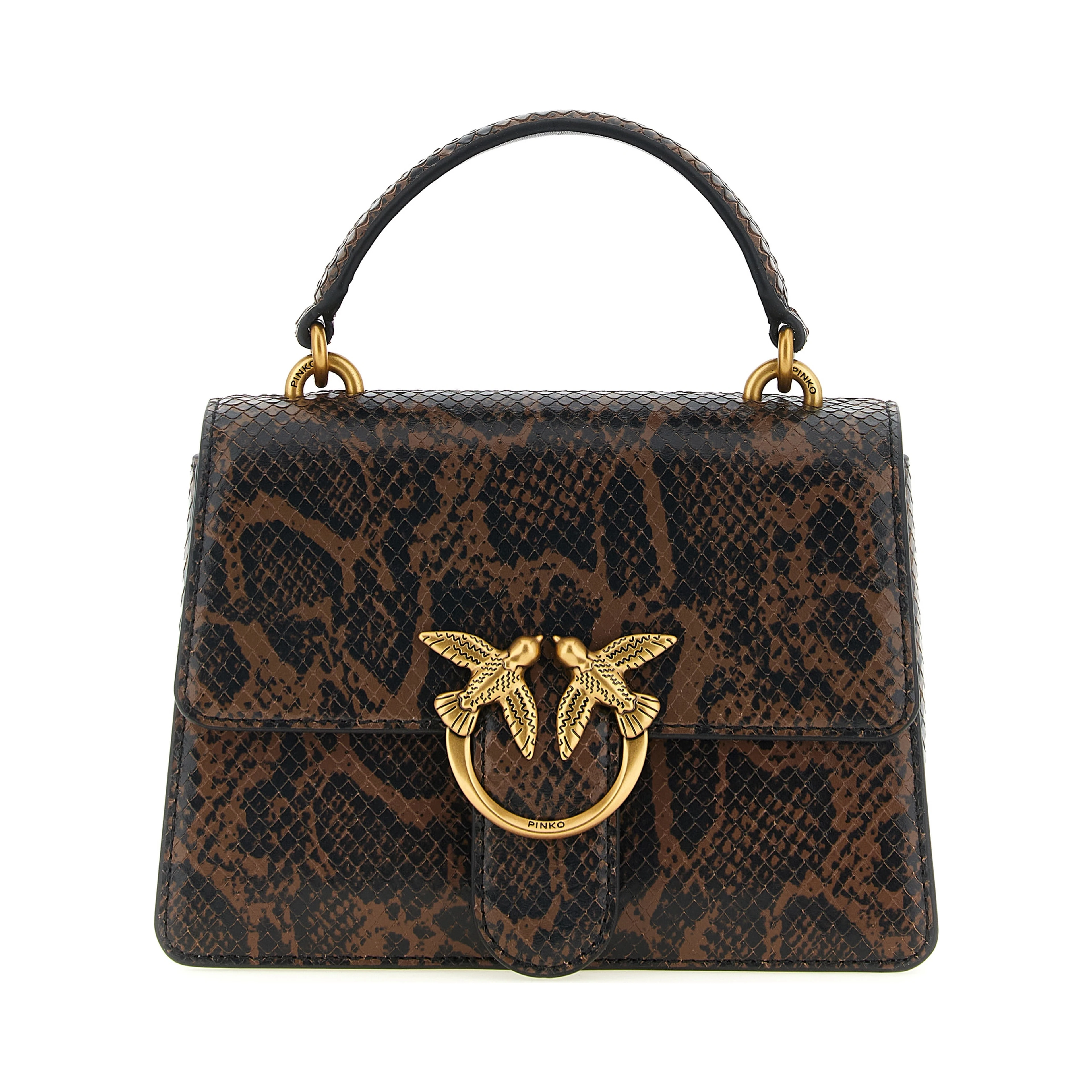Brown Calfskin Handbag