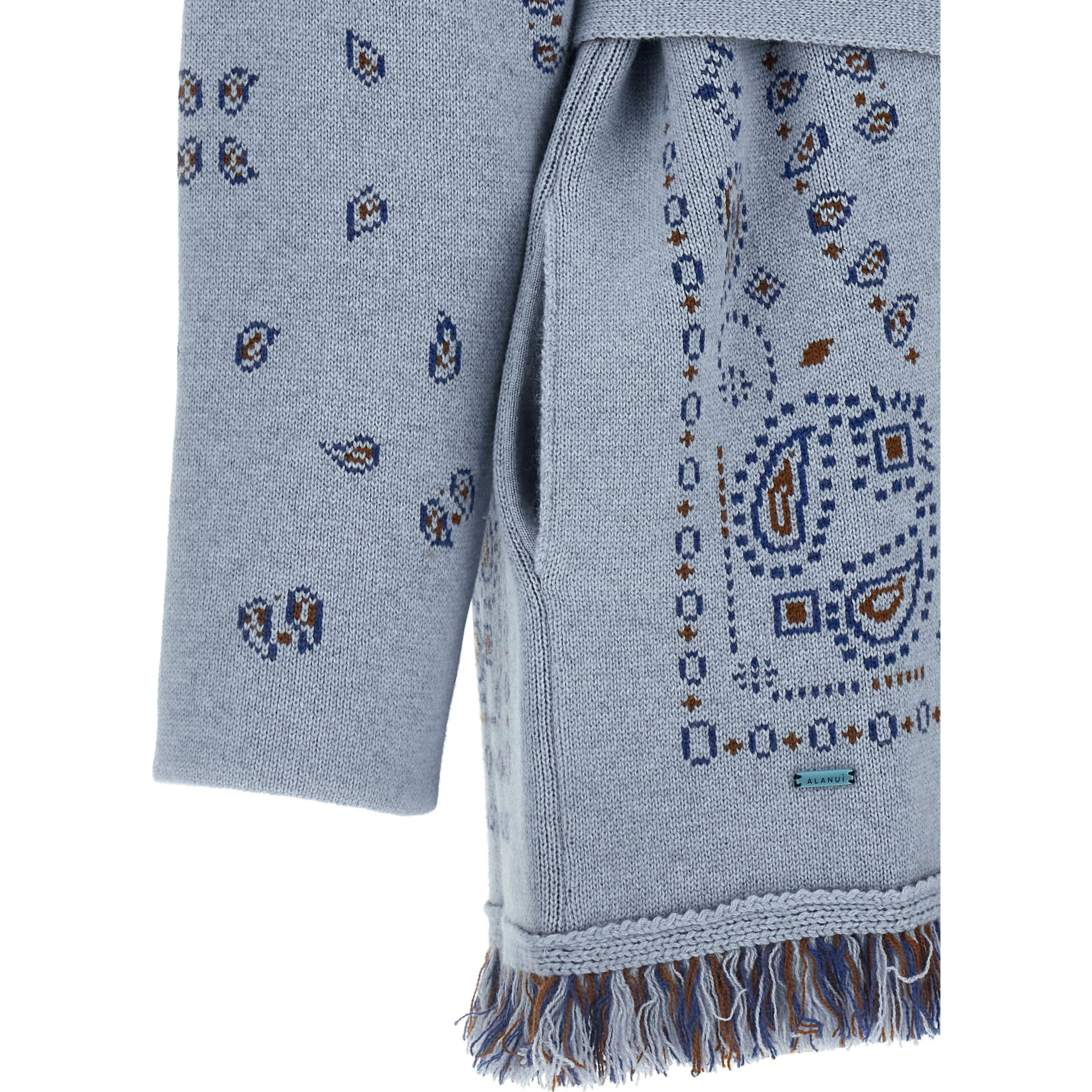 Blue Cashmere Cardigan