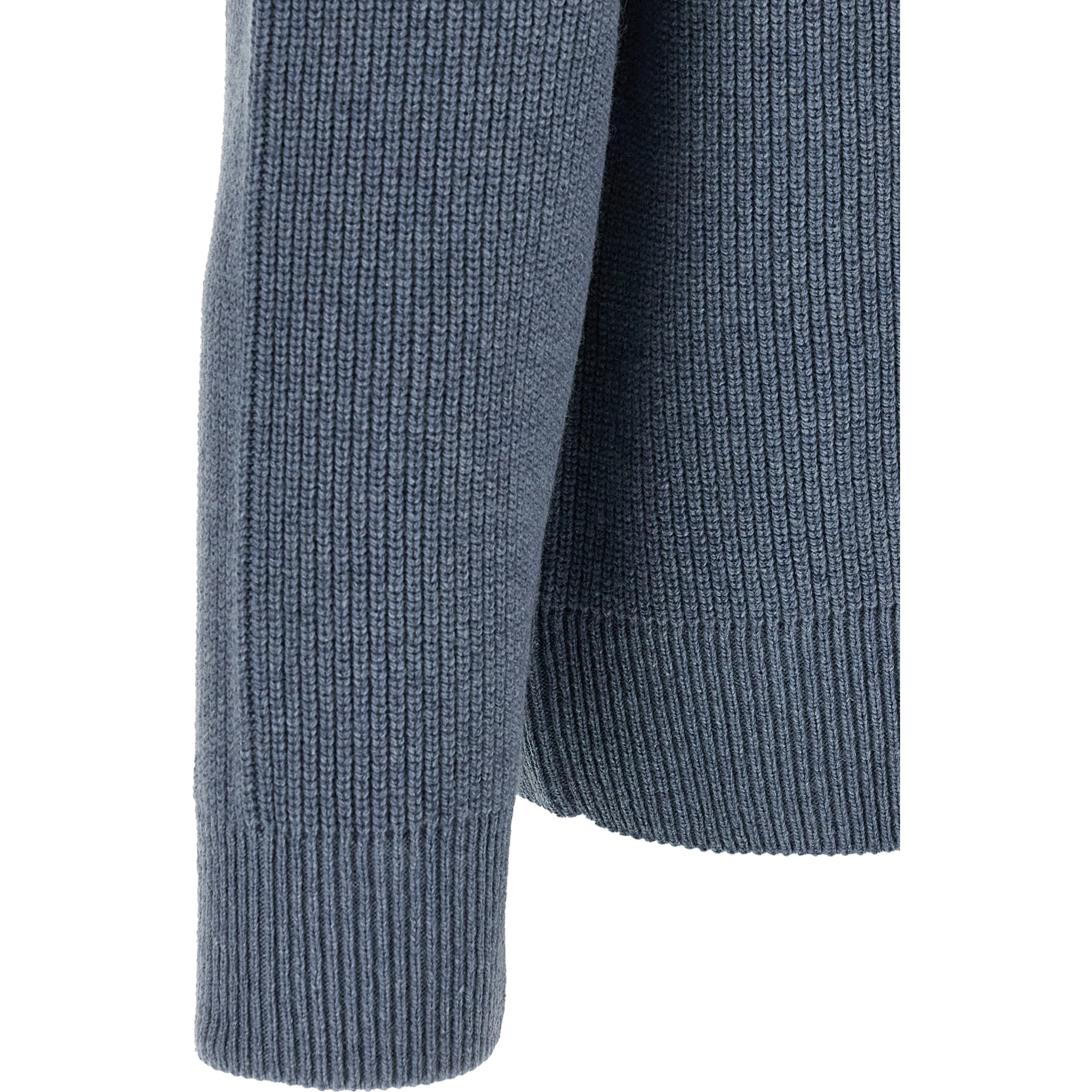 Blue Wool Cardigan