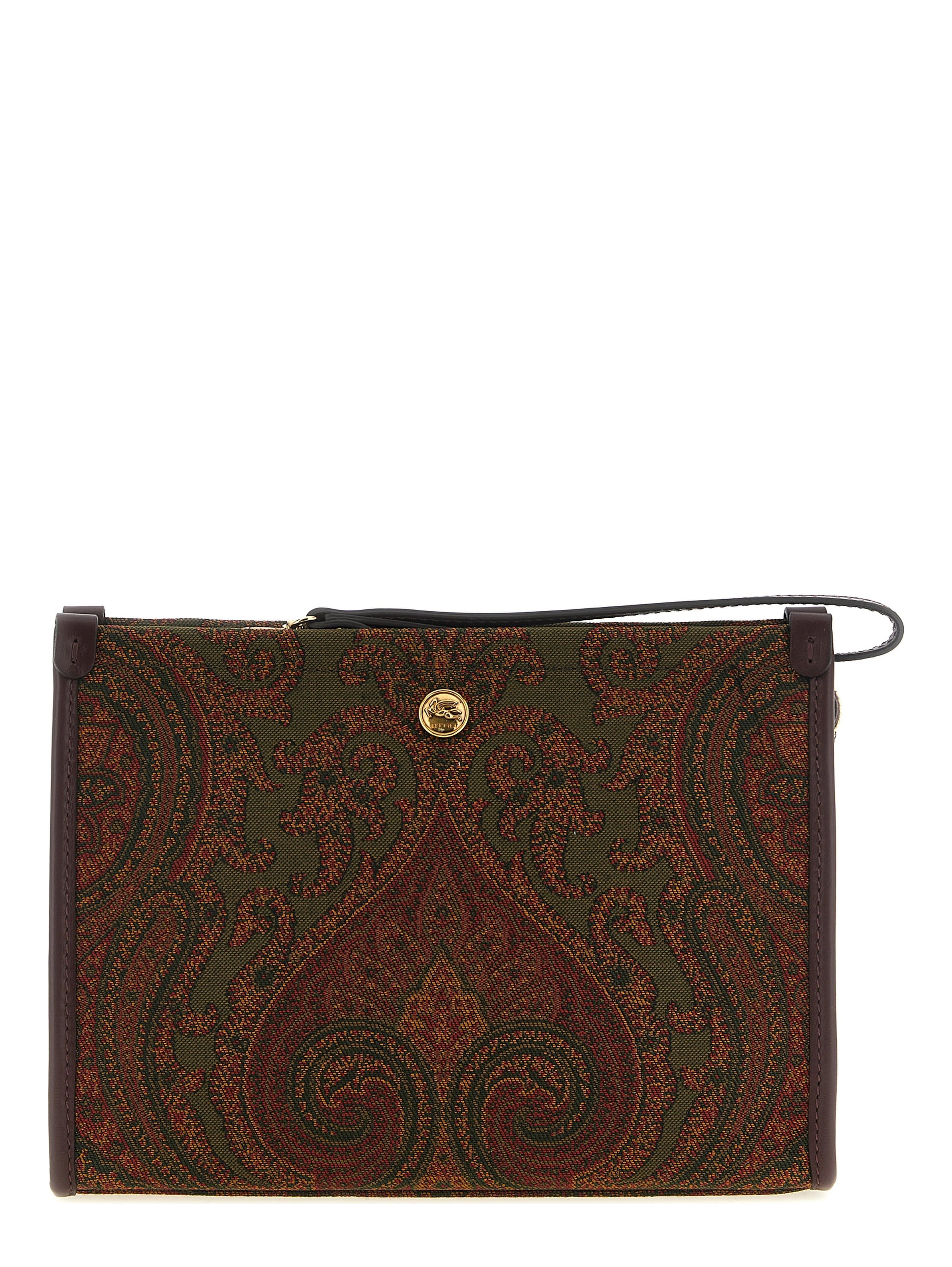 Multicolor Polyester Clutch Bag