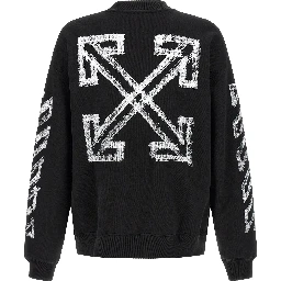 Black Cotton Sweatshirt
