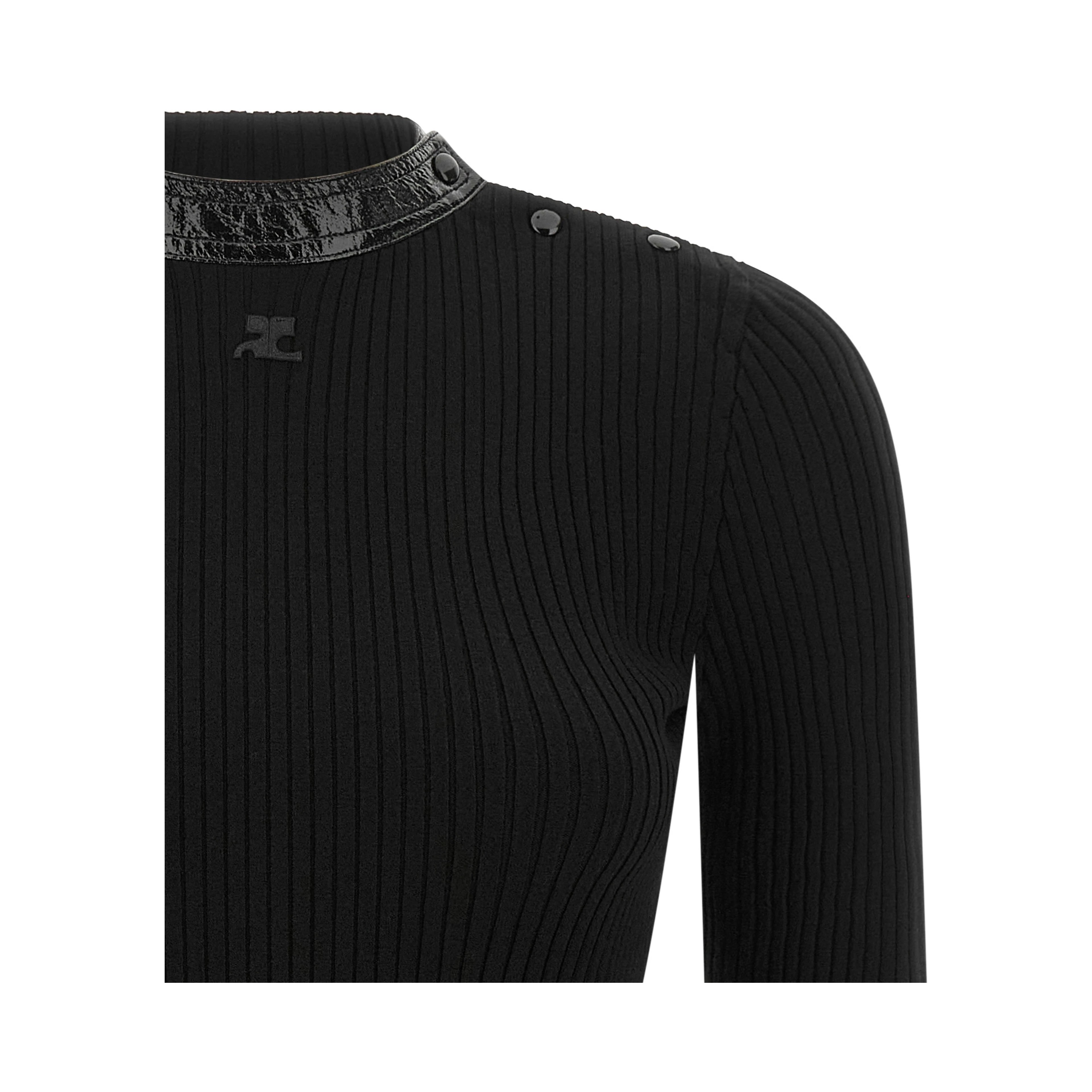 Black Viscose Cardigan