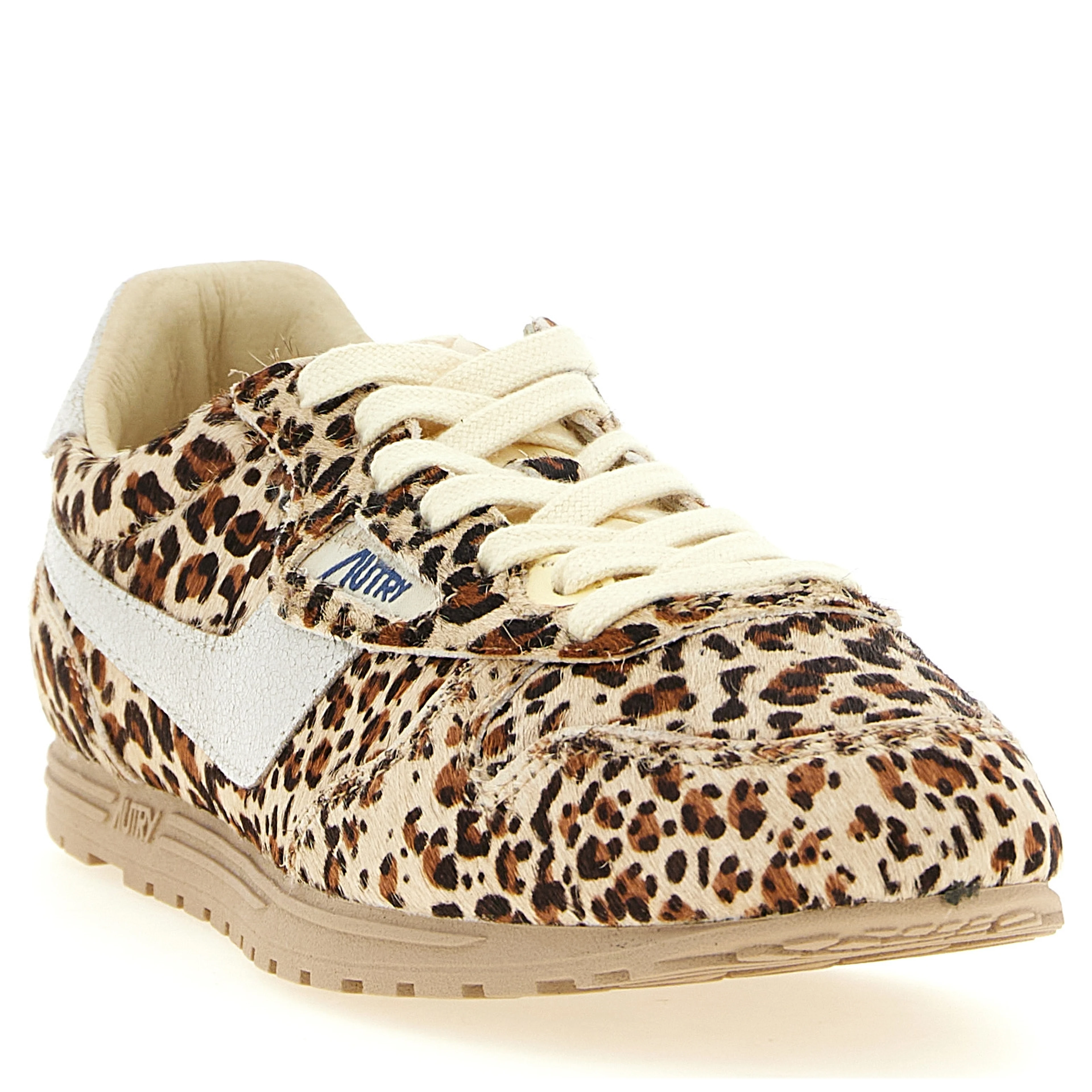 Multicolor Cowhide Low Top Sneakers