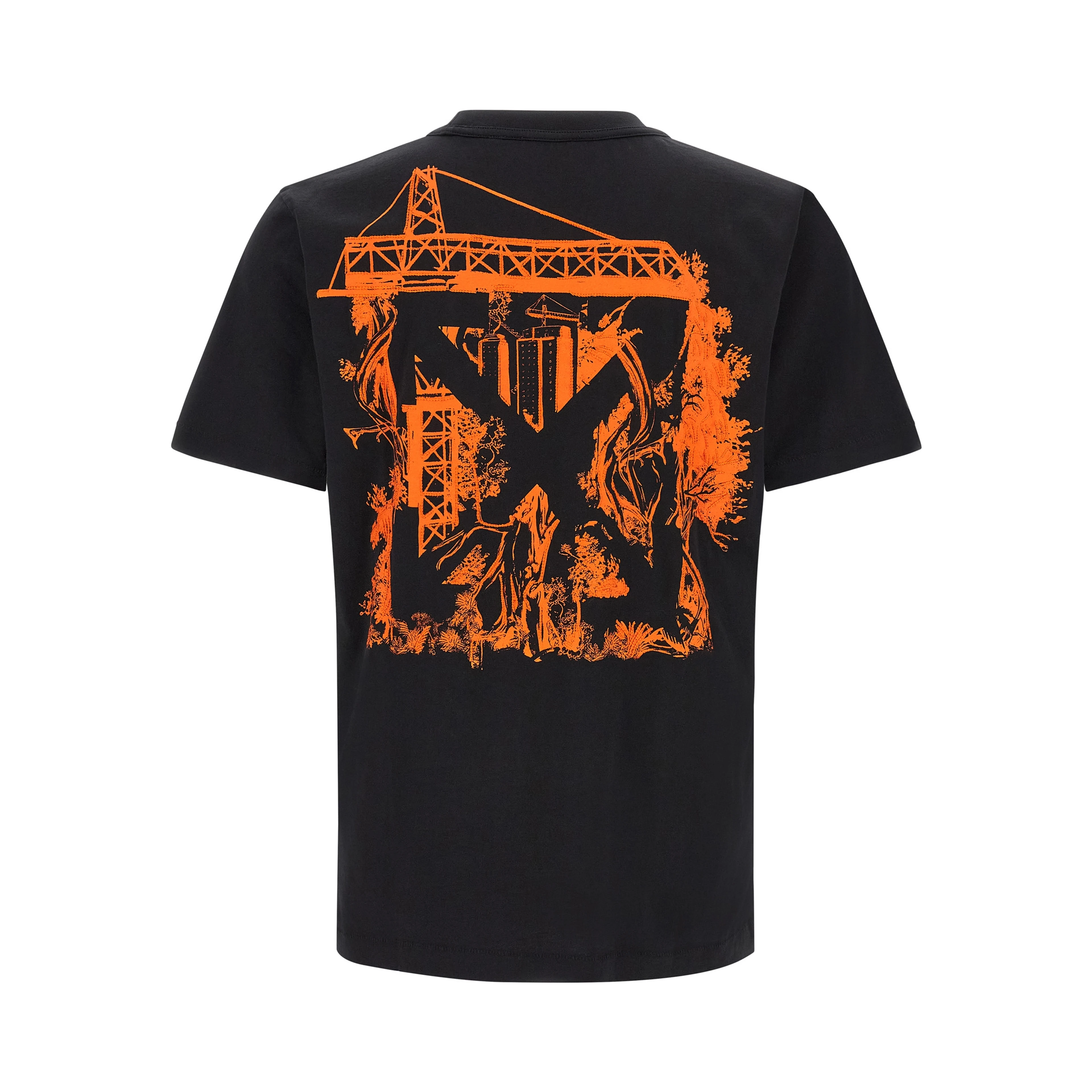 Black Cotton T-Shirt