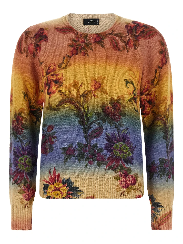 Multicolor Wool Cardigan