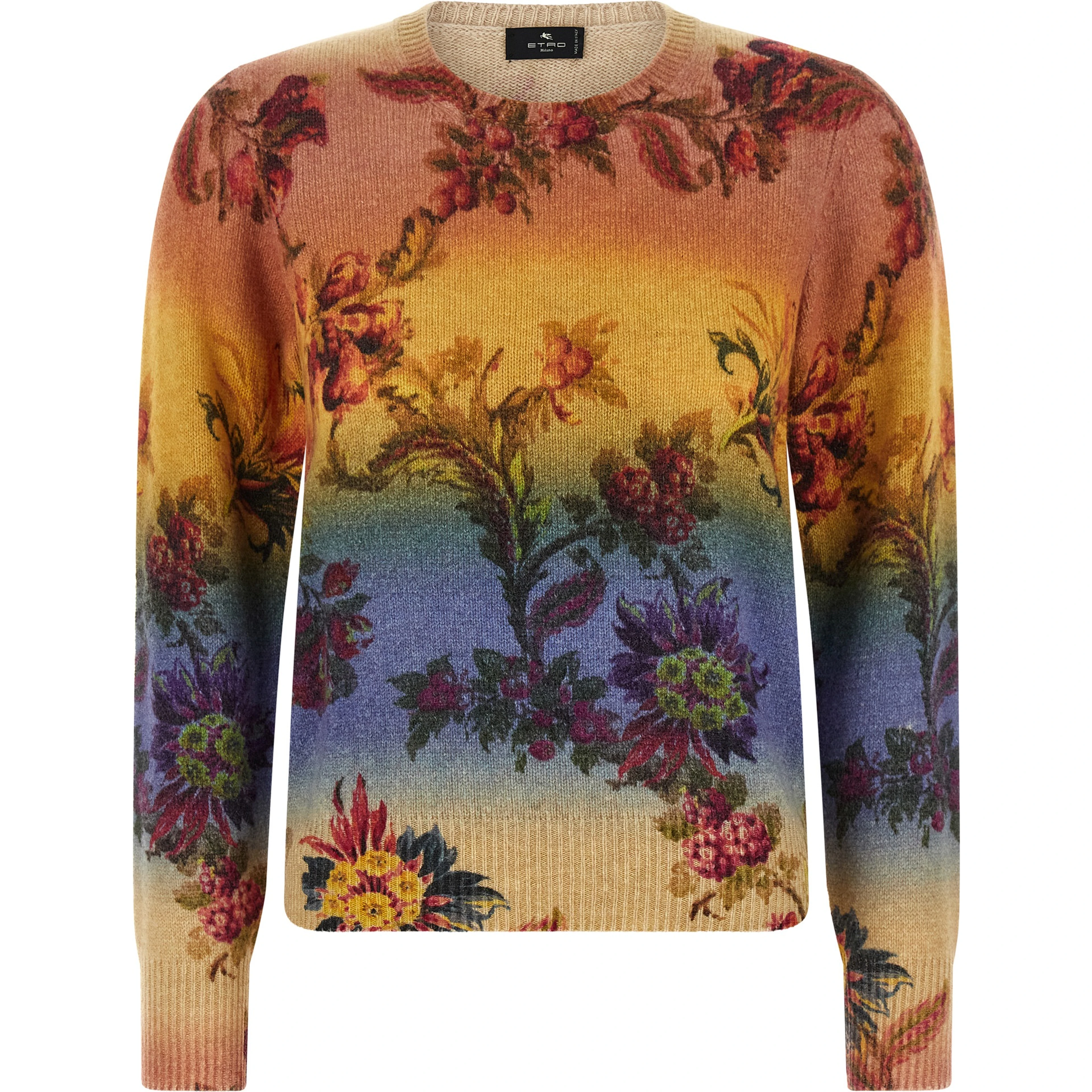 Multicolor Wool Cardigan