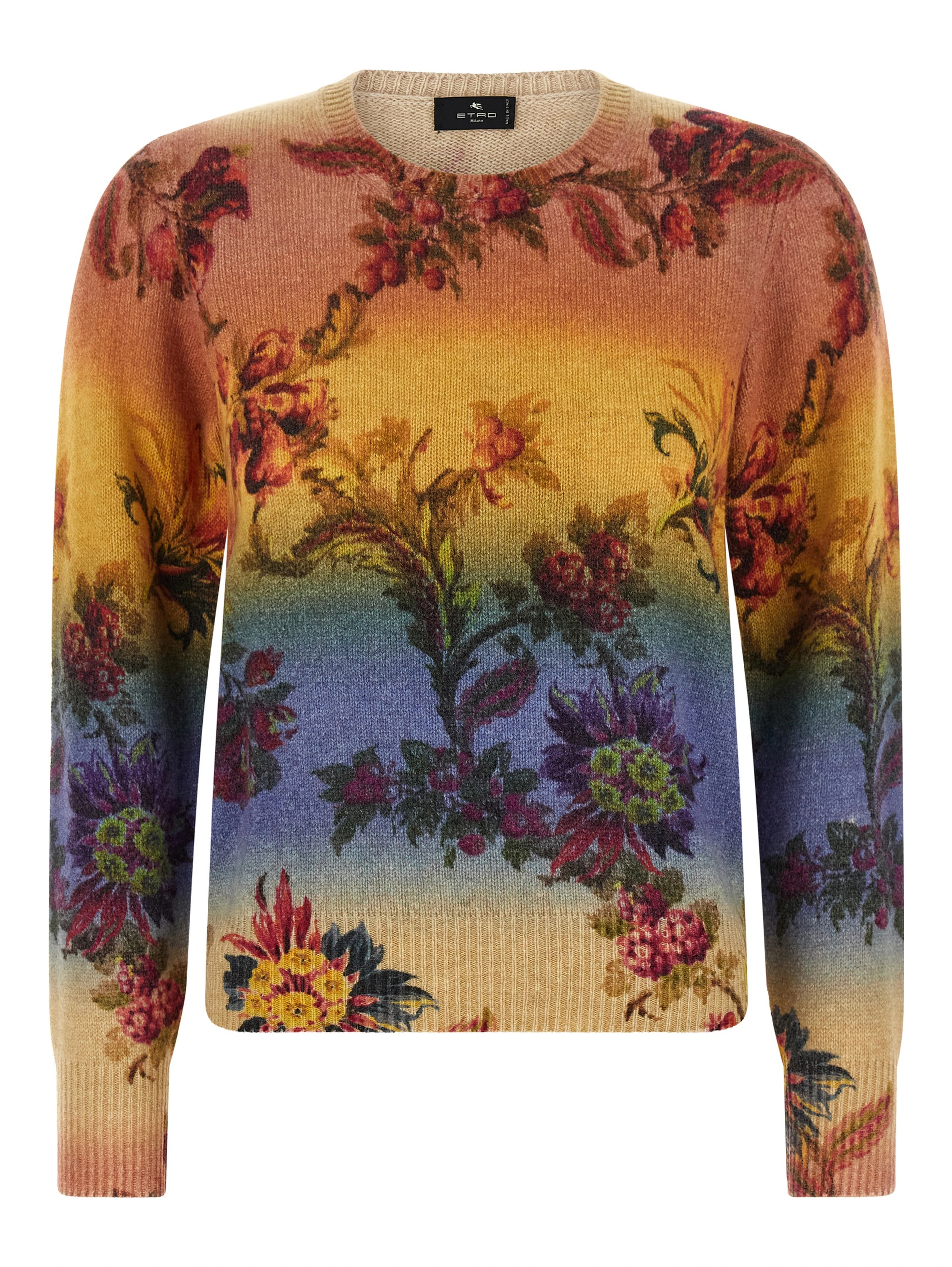 Multicolor Wool Cardigan