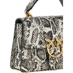 Gray Calfskin Handbag