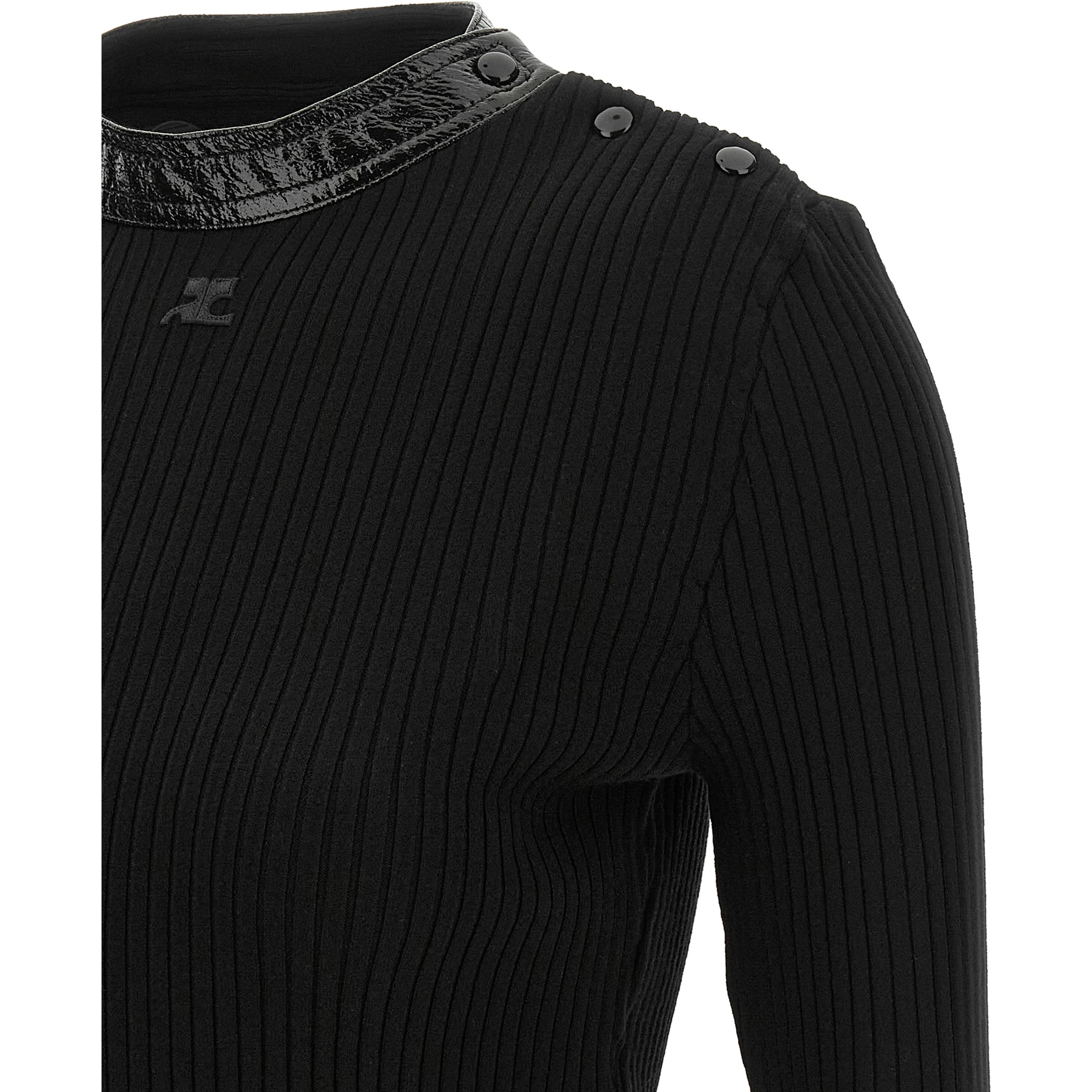 Black Viscose Cardigan