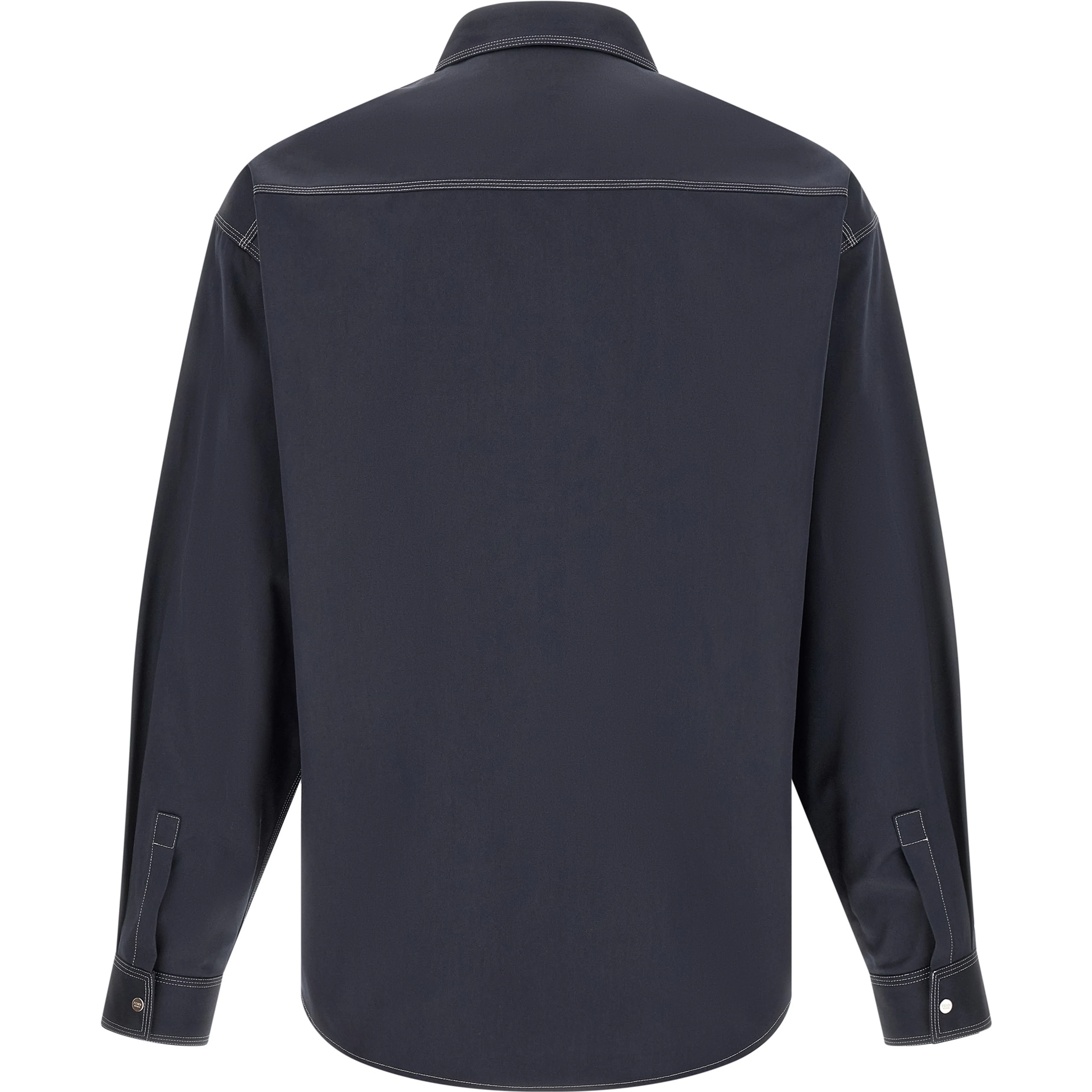 Blue Cotton Blouse