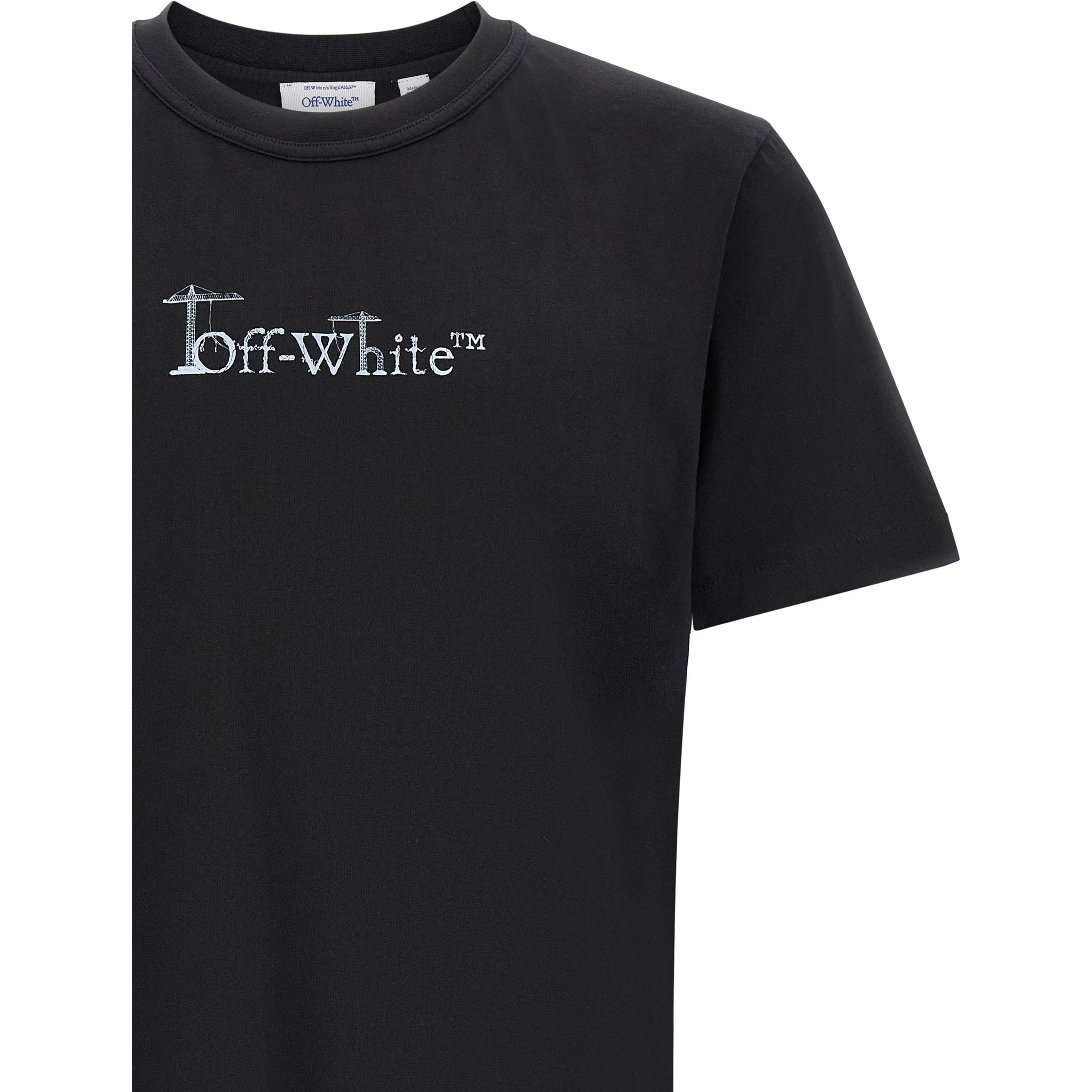 Black Cotton T-Shirt