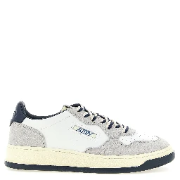 Multicolor Cowhide Athletic Sneakers