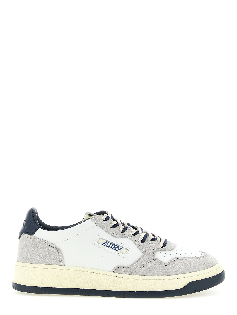 Multicolor Cowhide Athletic Sneakers