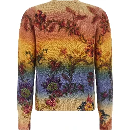 Multicolor Wool Cardigan