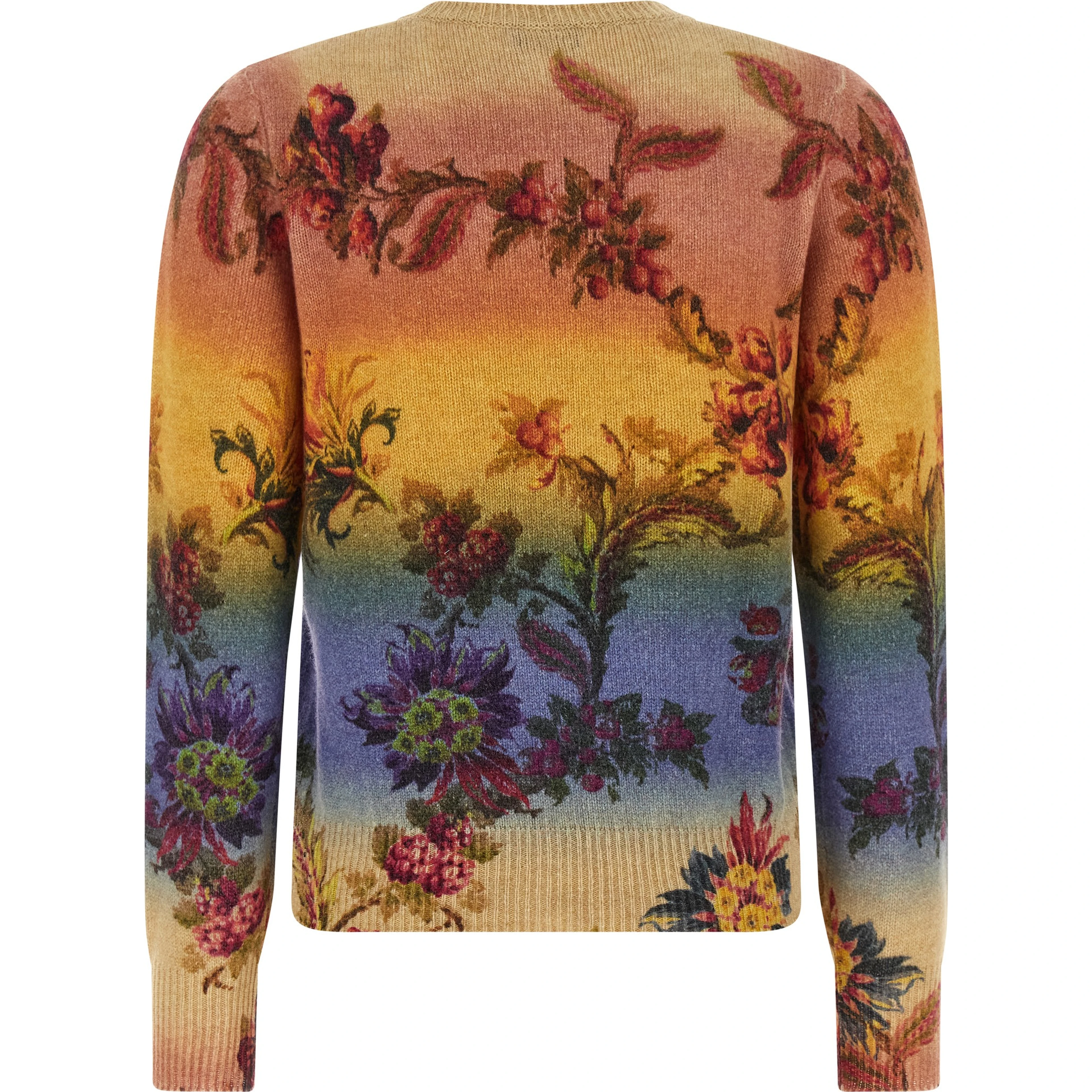 Multicolor Wool Cardigan