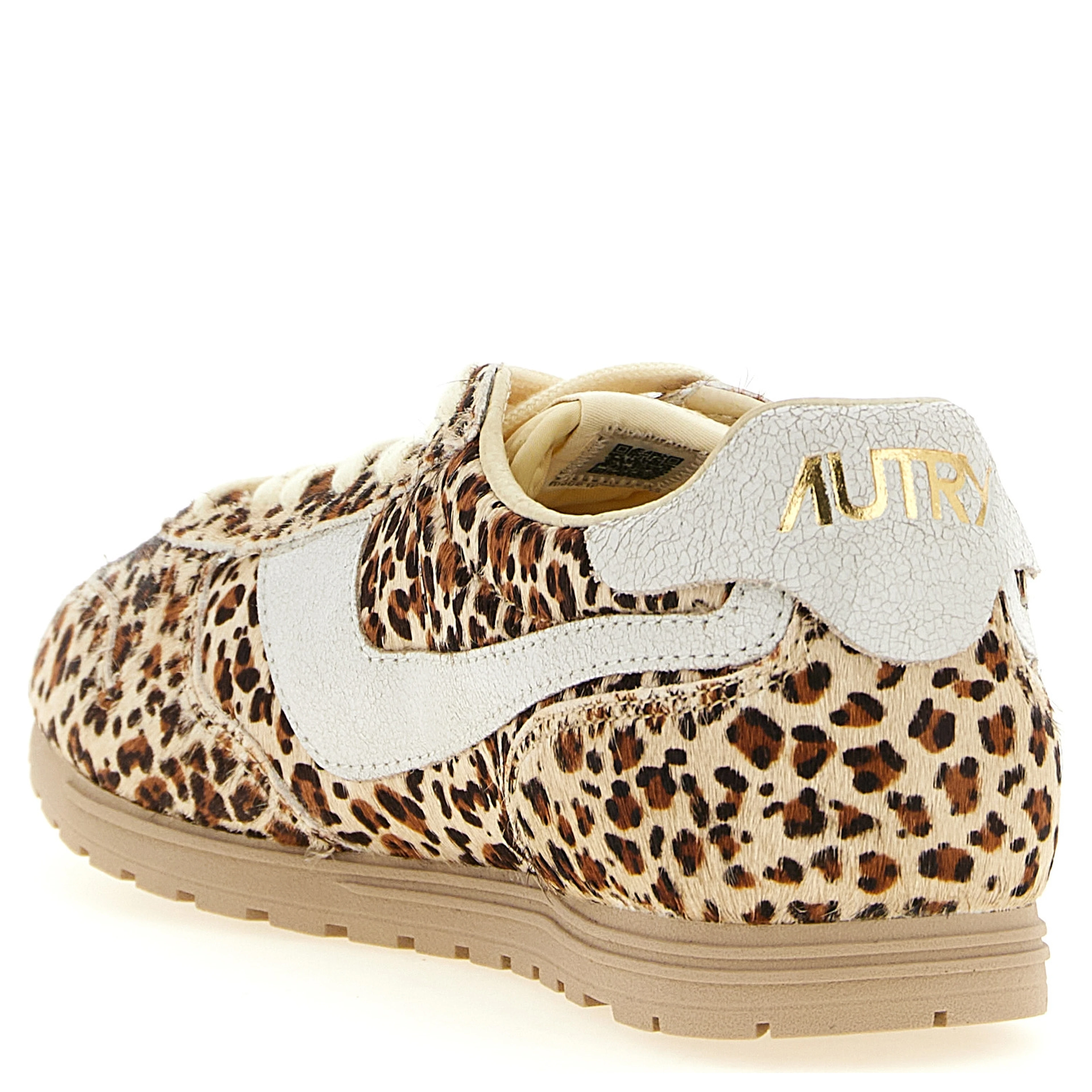 Multicolor Cowhide Low Top Sneakers