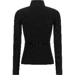 Black Viscose Cardigan