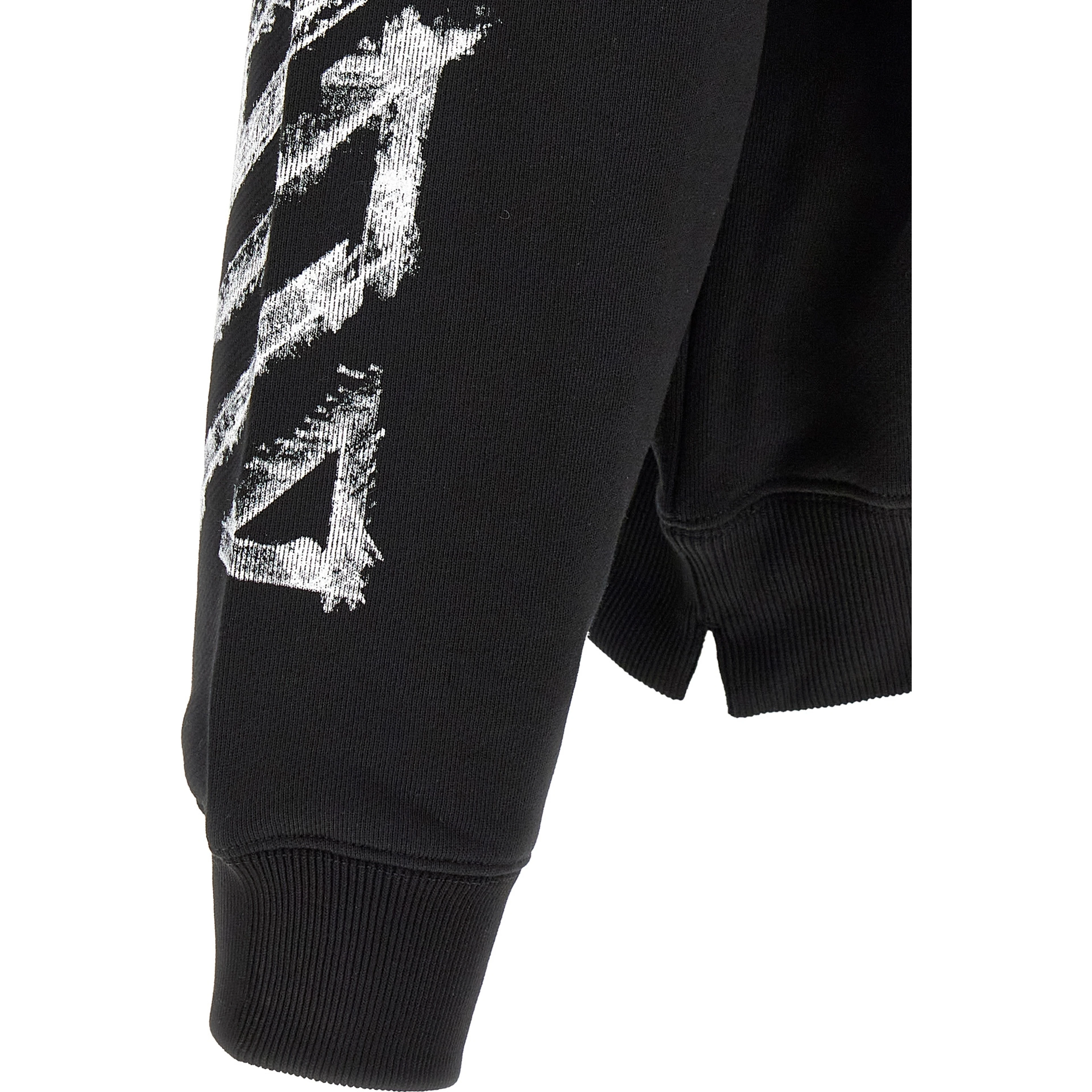 Black Cotton Sweatshirt