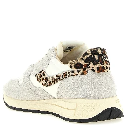 Multicolor Nylon Athletic Sneakers