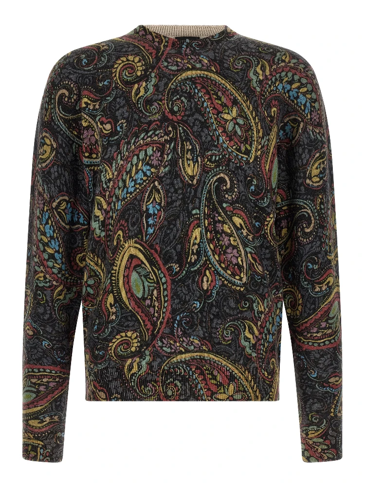 Multicolor Wool Cardigan